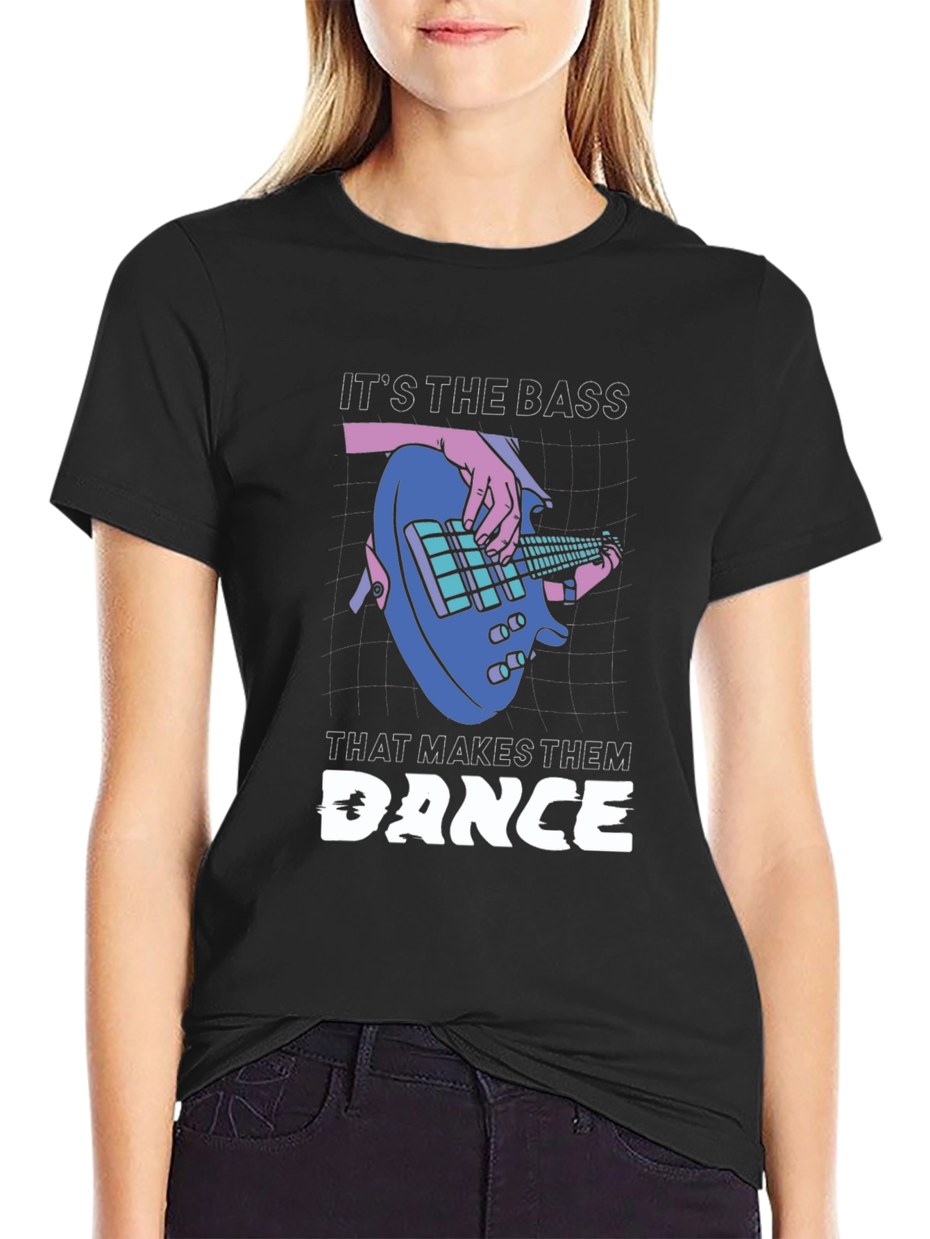 Its the Bass That Makes Them Dance Graphic T-Shirt
