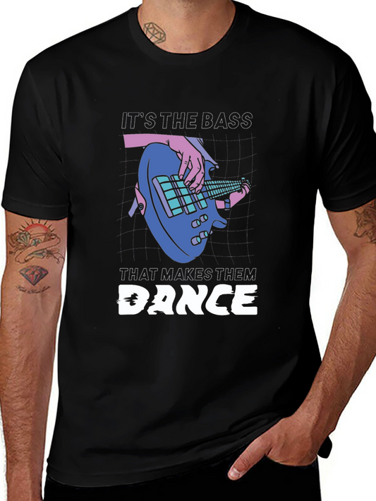 Its the Bass That Makes Them Dance Graphic T-Shirt