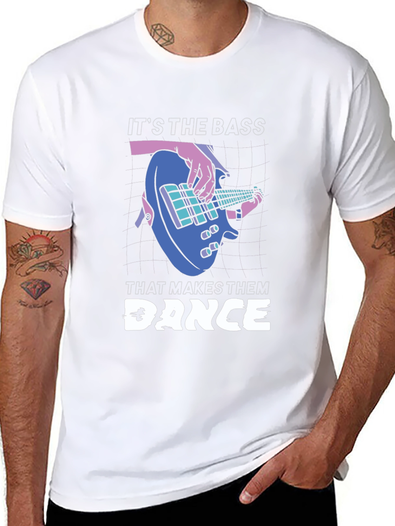 Its the Bass That Makes Them Dance Graphic T-Shirt