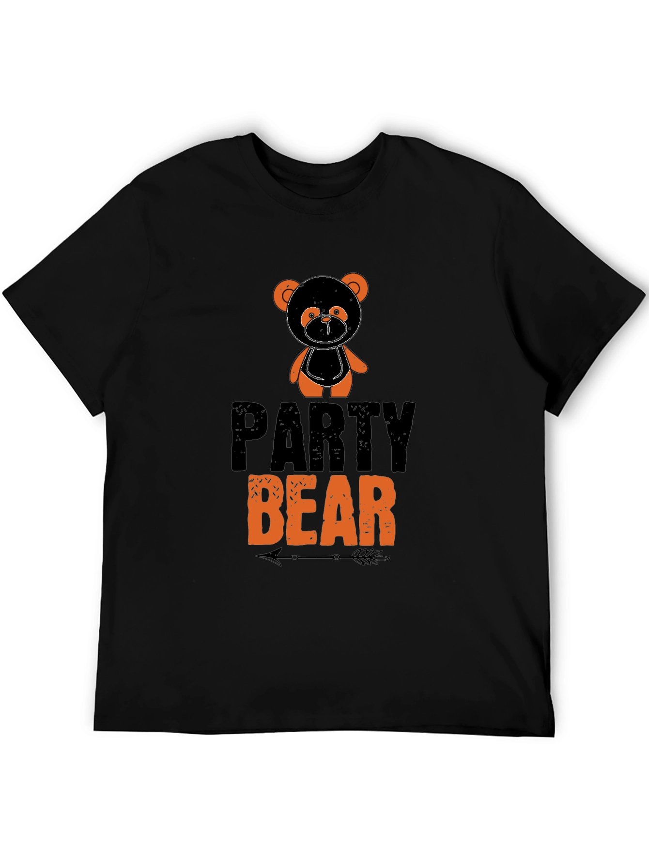 Party Bear Graphic Print T-Shirt