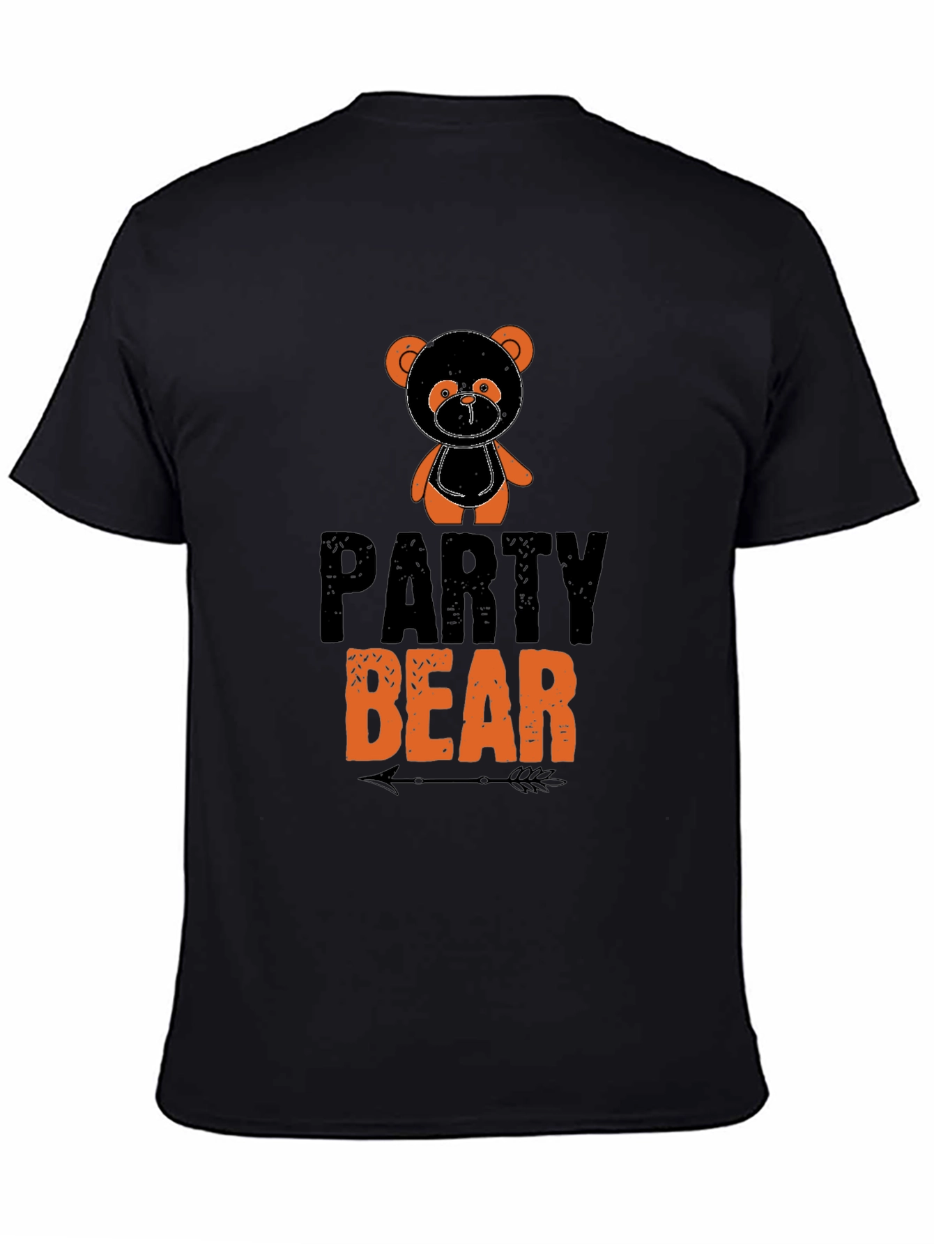 Party Bear Graphic Print T-Shirt