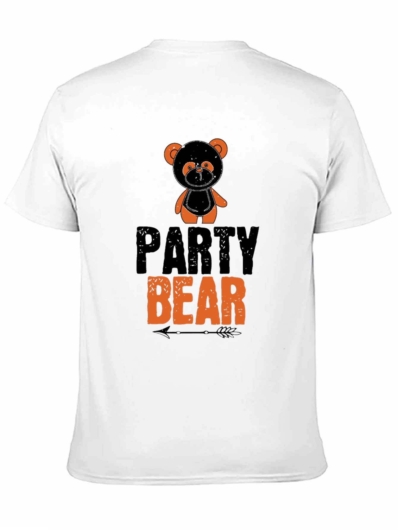 Party Bear Graphic Print T-Shirt