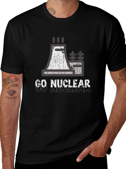 Go Nuclear T-Shirt - Bold Graphic Tee