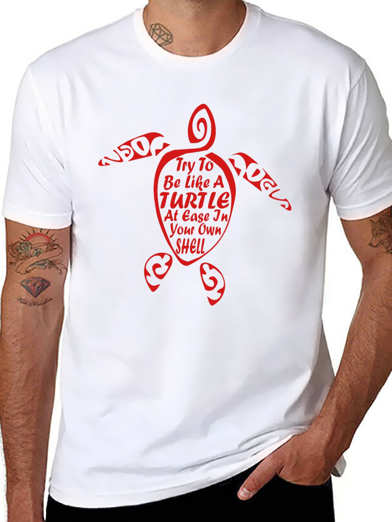 Turtle Shell T-Shirt - Be At Ease