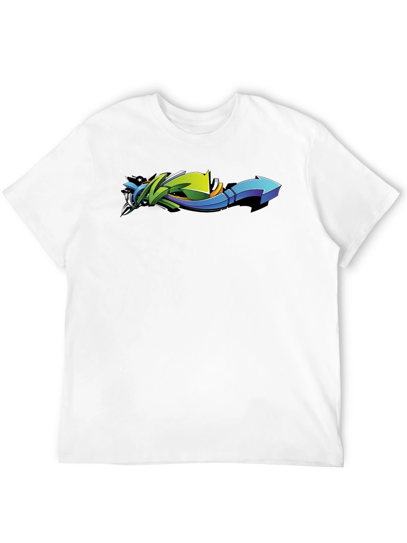 Cool Arrow Graphic Tee - Urban Style Black T-Shirt