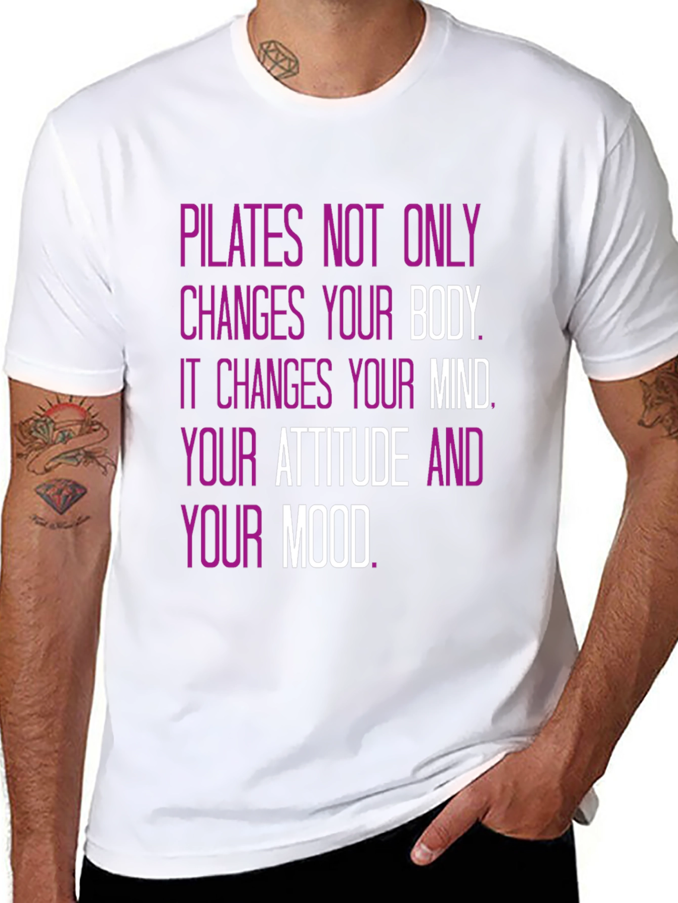Pilates Mindset T-Shirt - Changes Your Body & Mind!