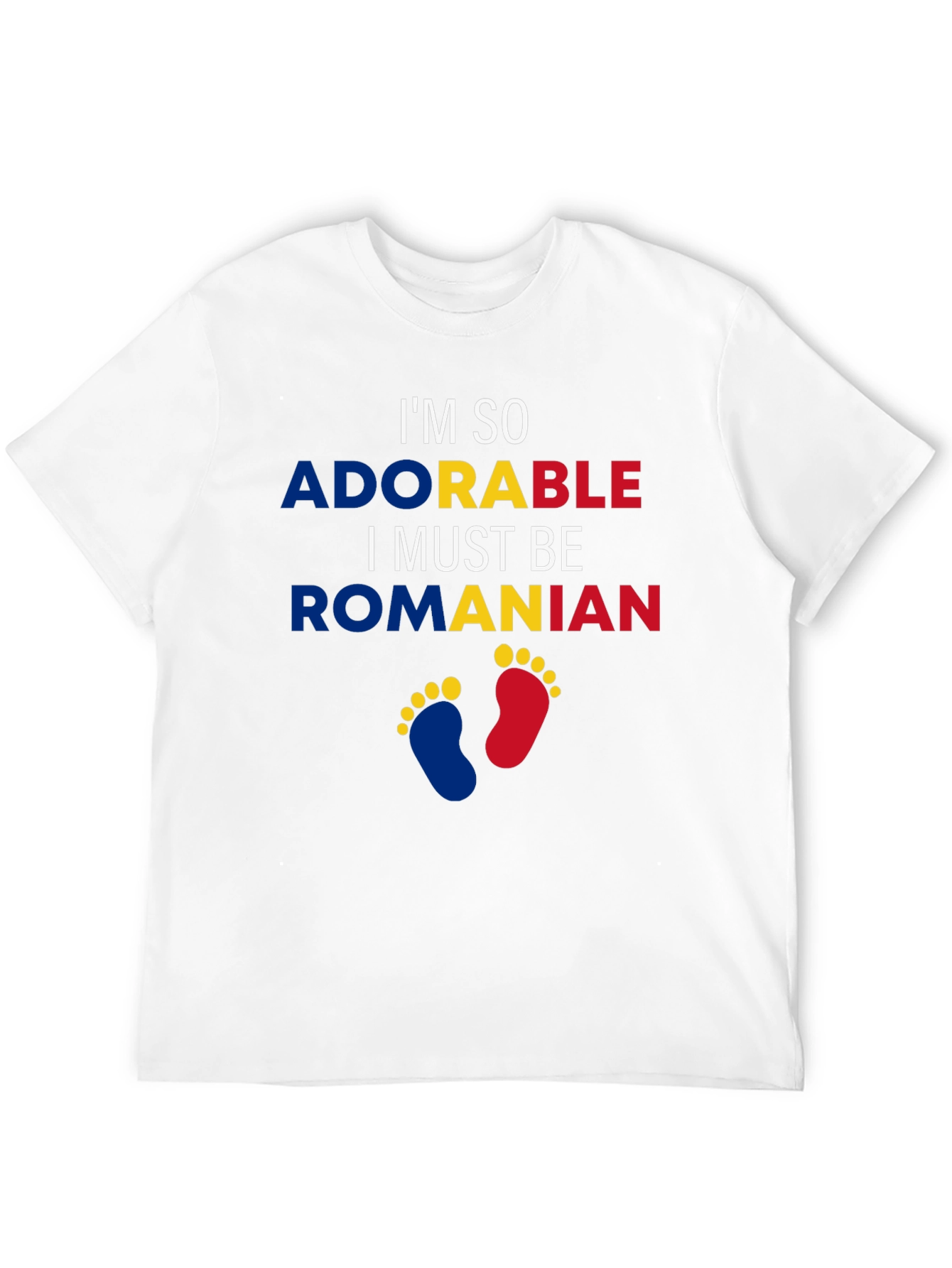 Adorable Romanian T-Shirt Funny Novelty Tee