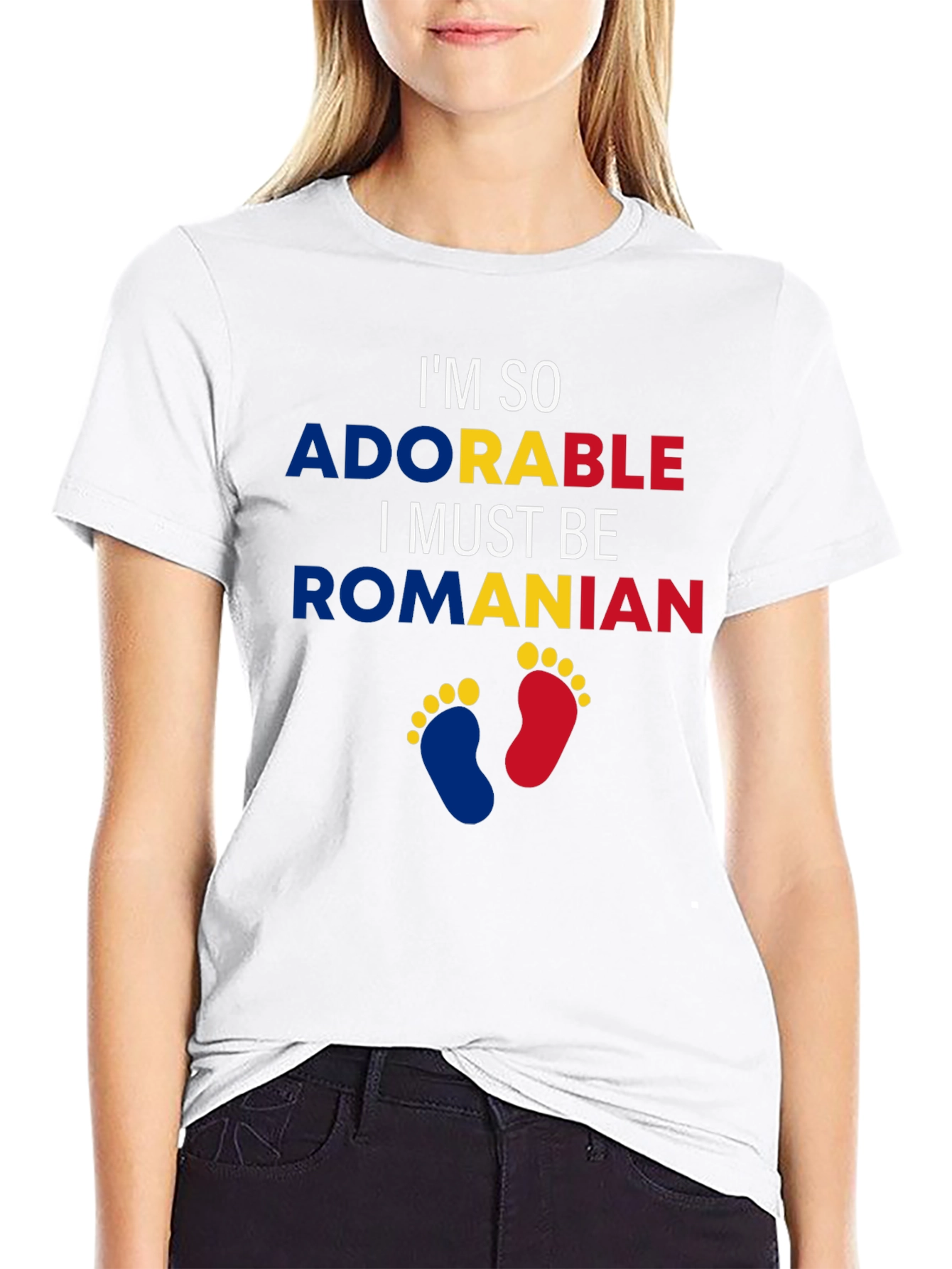 Adorable Romanian T-Shirt Funny Novelty Tee