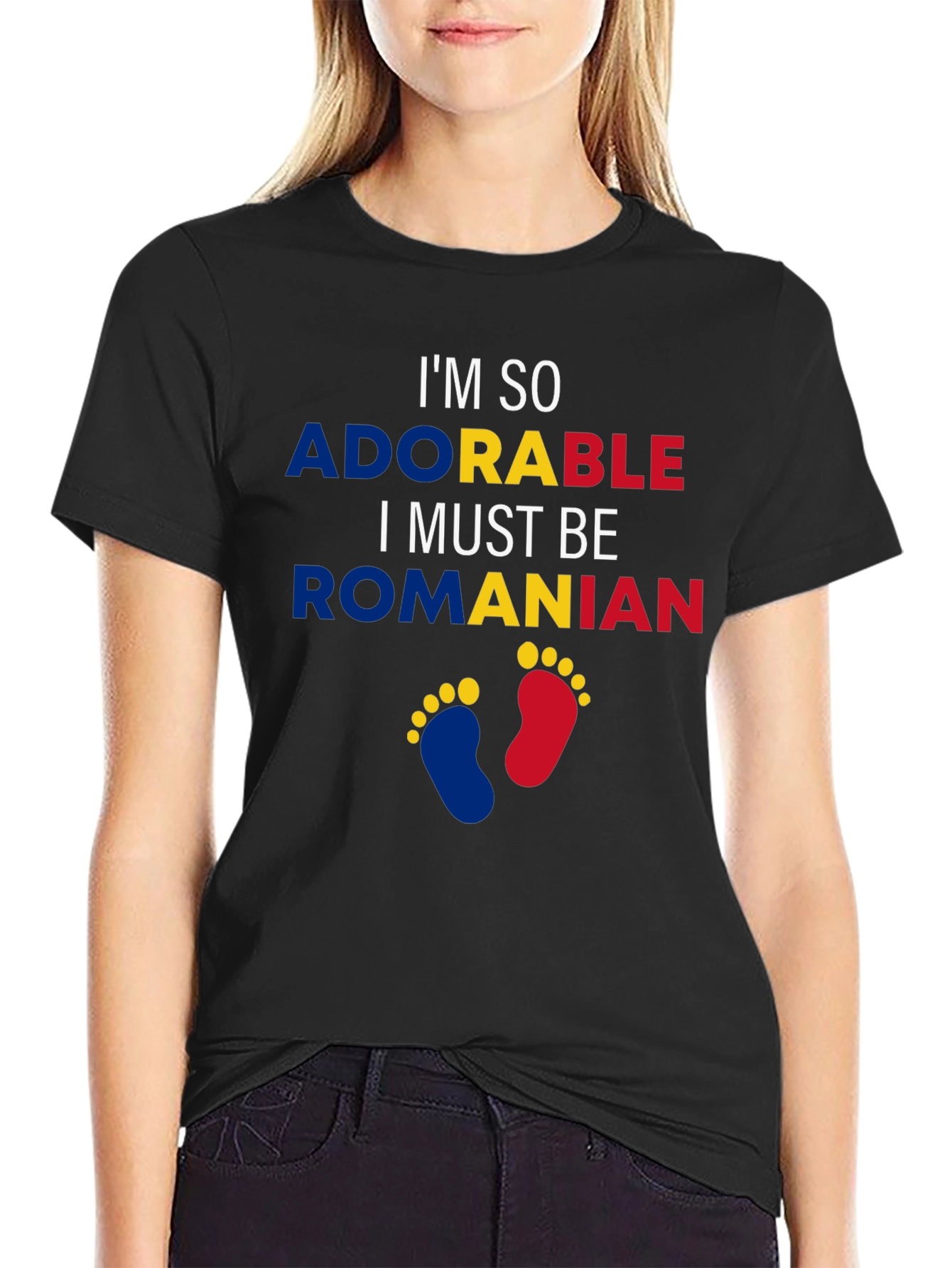 Adorable Romanian T-Shirt Funny Novelty Tee