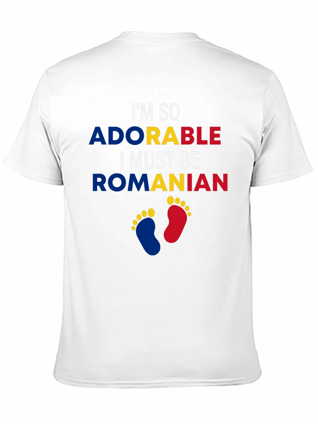Adorable Romanian T-Shirt Funny Novelty Tee