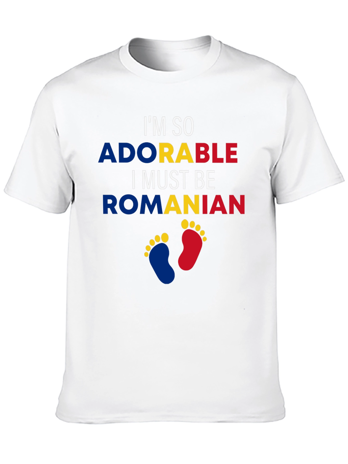 Adorable Romanian T-Shirt Funny Novelty Tee