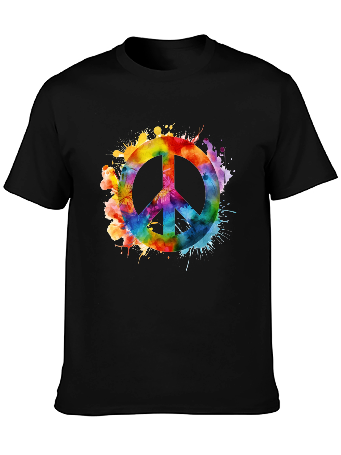 Rainbow Peace Sign T-Shirt