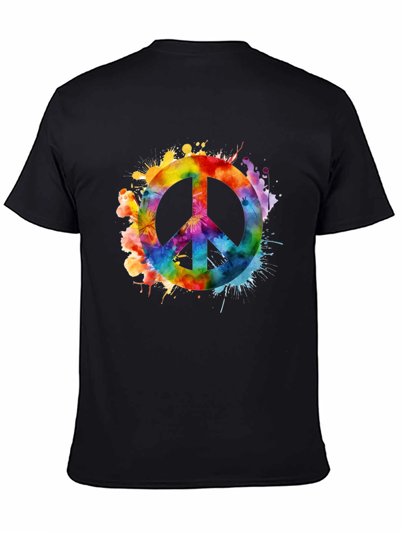 Rainbow Peace Sign T-Shirt