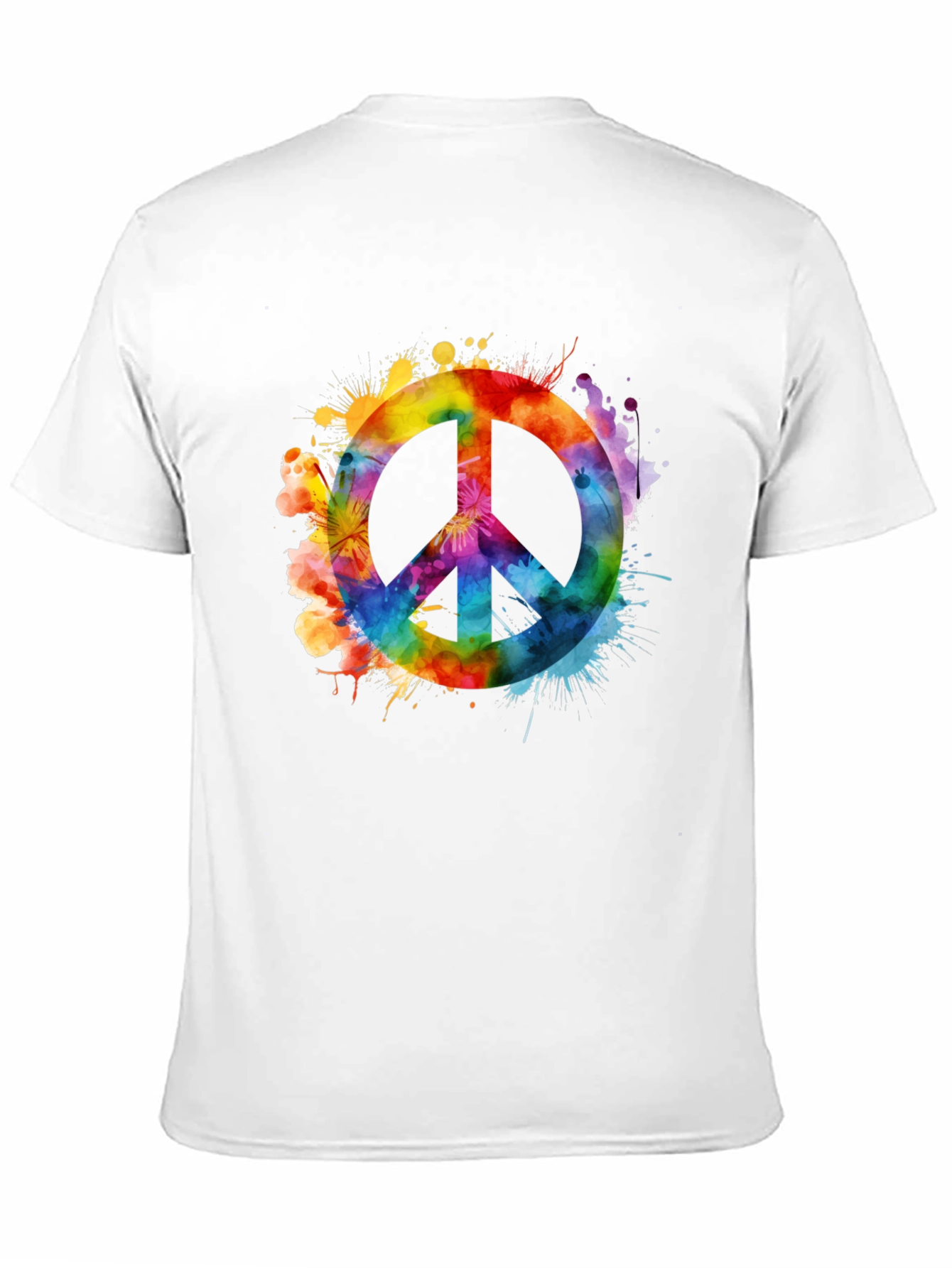 Rainbow Peace Sign T-Shirt
