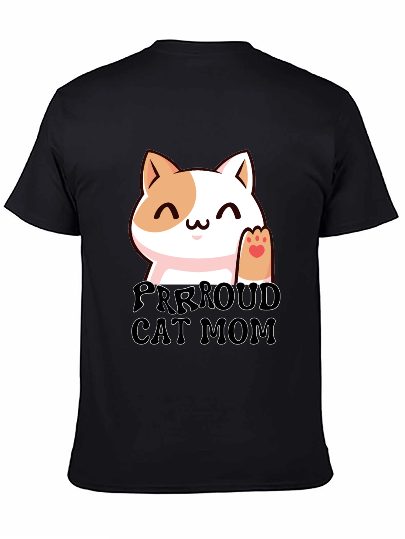 Purrroud Cat Mom T-Shirt - Cute Kitten Tee