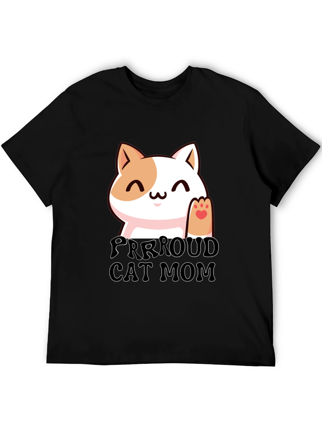 Purrroud Cat Mom T-Shirt - Cute Kitten Tee