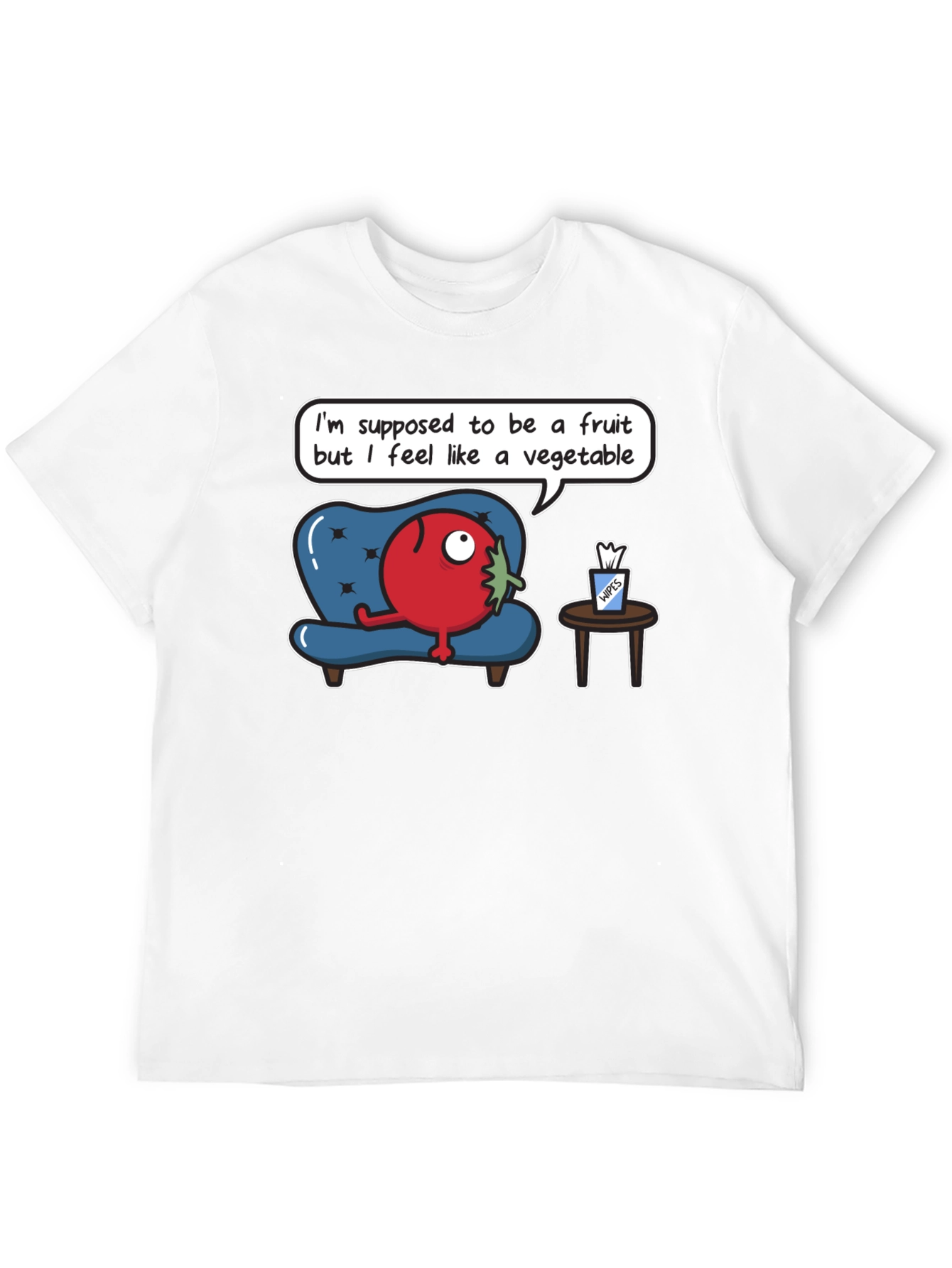 Funny Tomato T-Shirt - Fruit or Vegetable?