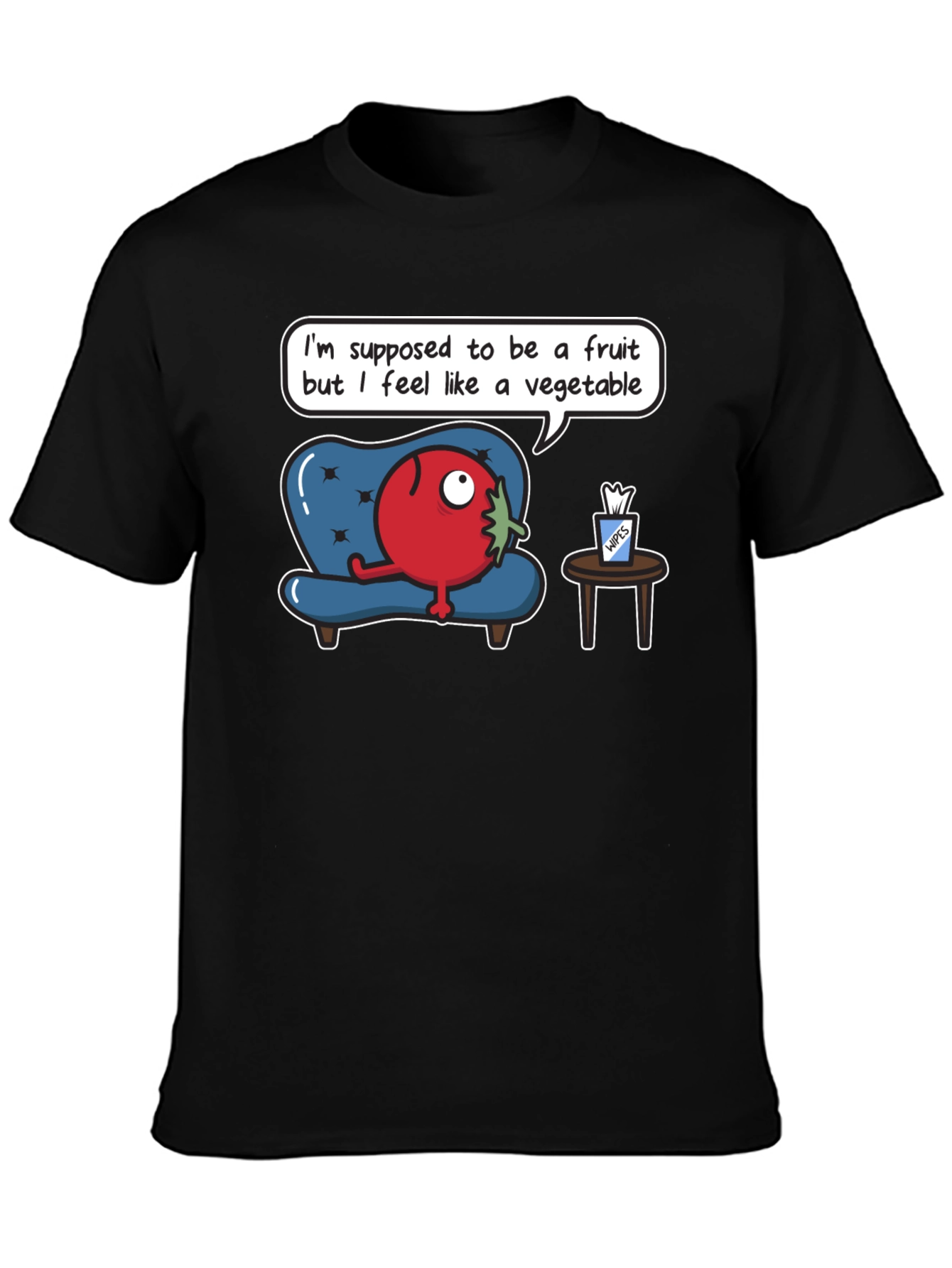 Funny Tomato T-Shirt - Fruit or Vegetable?