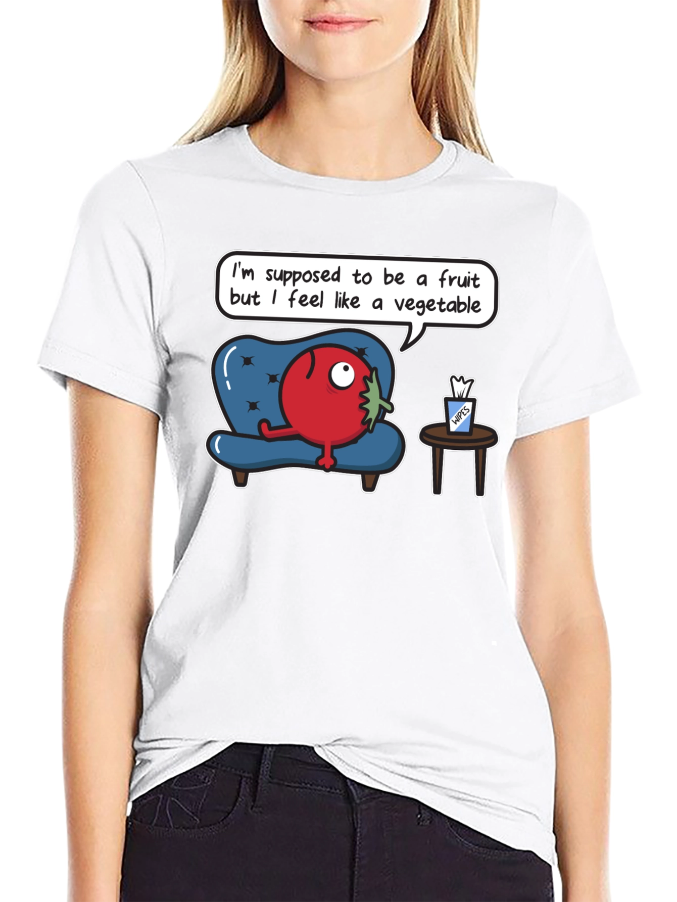 Funny Tomato T-Shirt - Fruit or Vegetable?