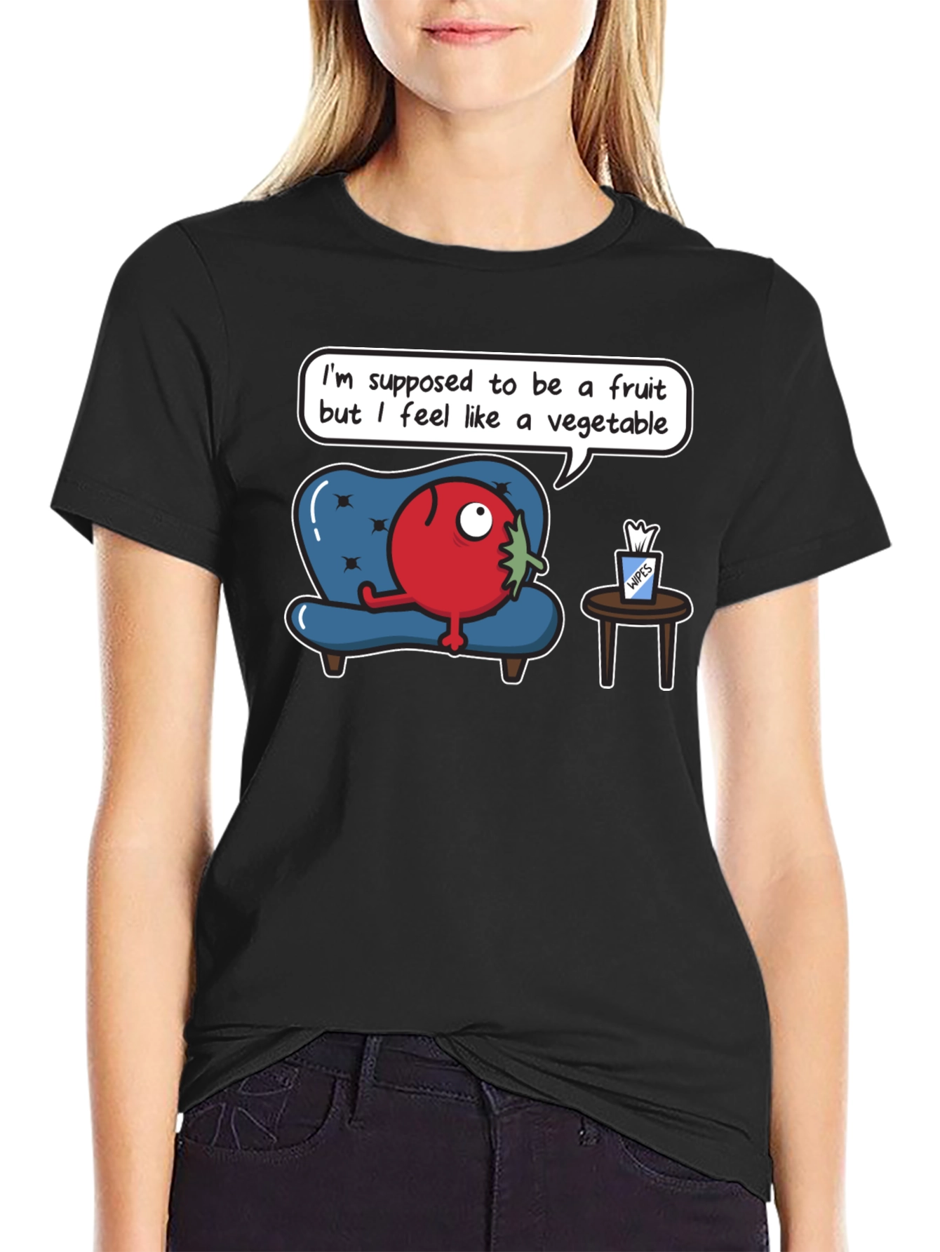 Funny Tomato T-Shirt - Fruit or Vegetable?