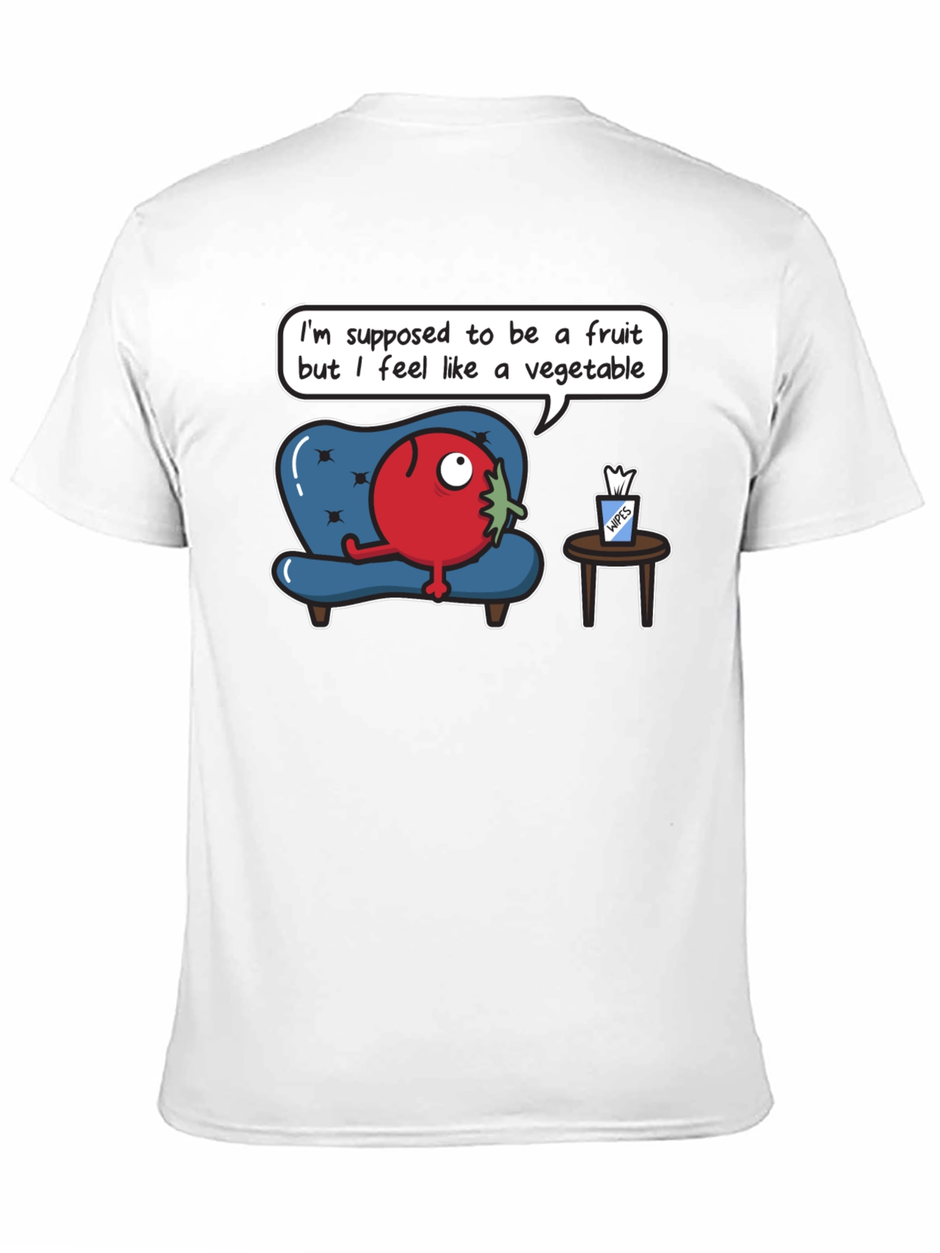 Funny Tomato T-Shirt - Fruit or Vegetable?