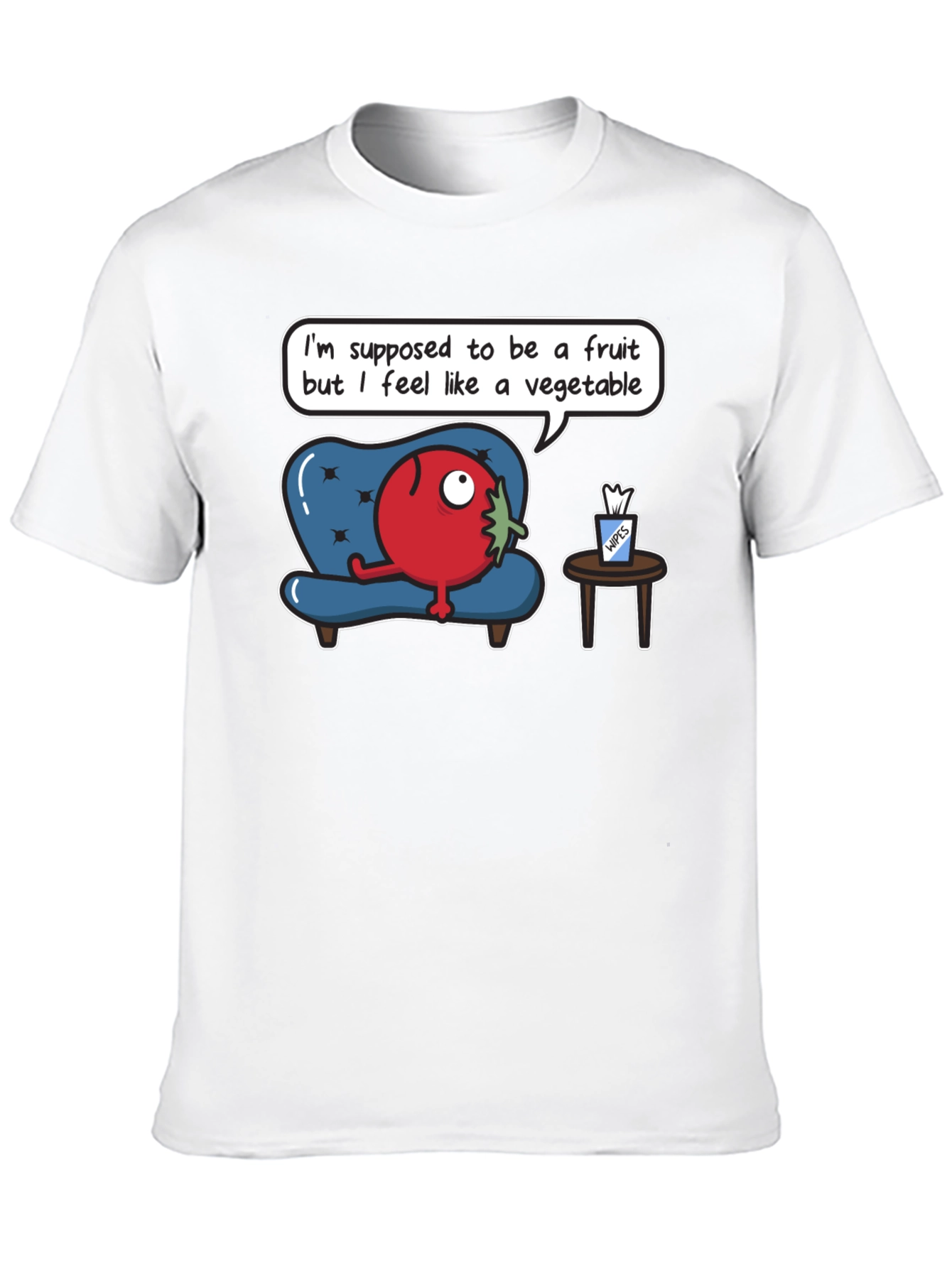 Funny Tomato T-Shirt - Fruit or Vegetable?