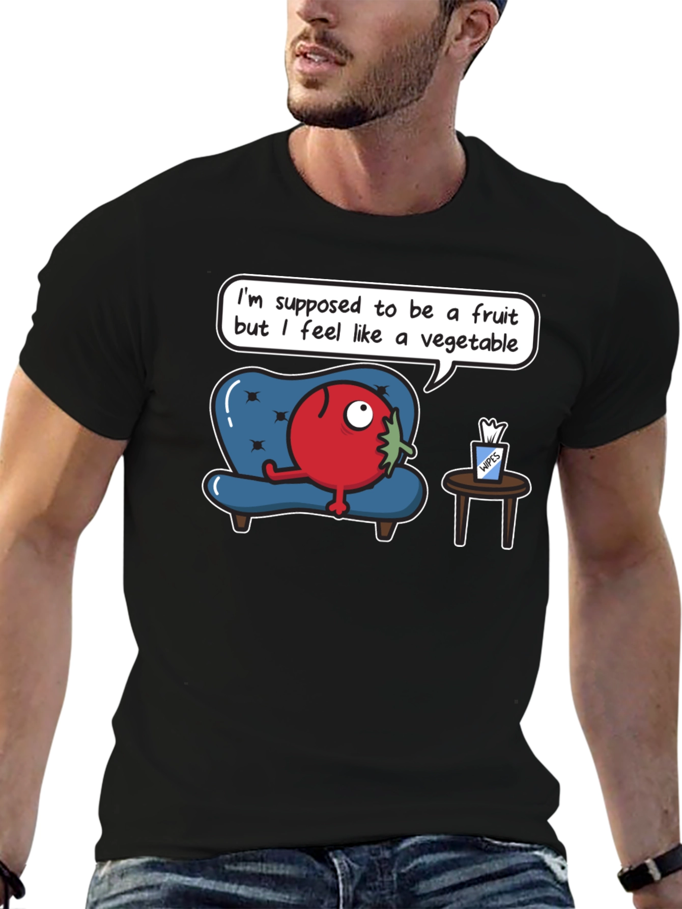 Funny Tomato T-Shirt - Fruit or Vegetable?
