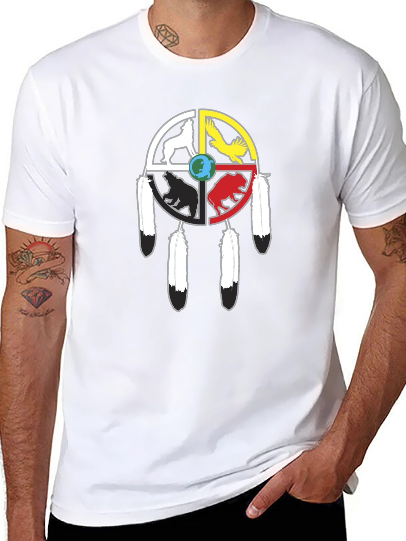 Medicine Wheel T-Shirt: Native American Symbolism