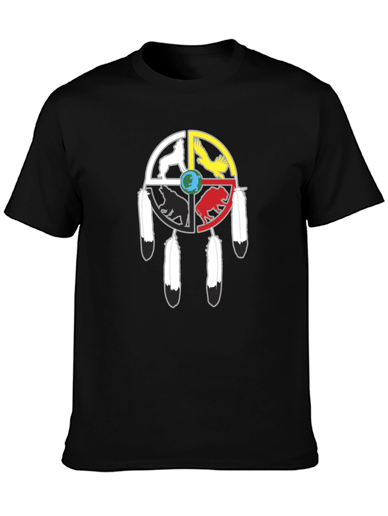 Medicine Wheel T-Shirt: Native American Symbolism