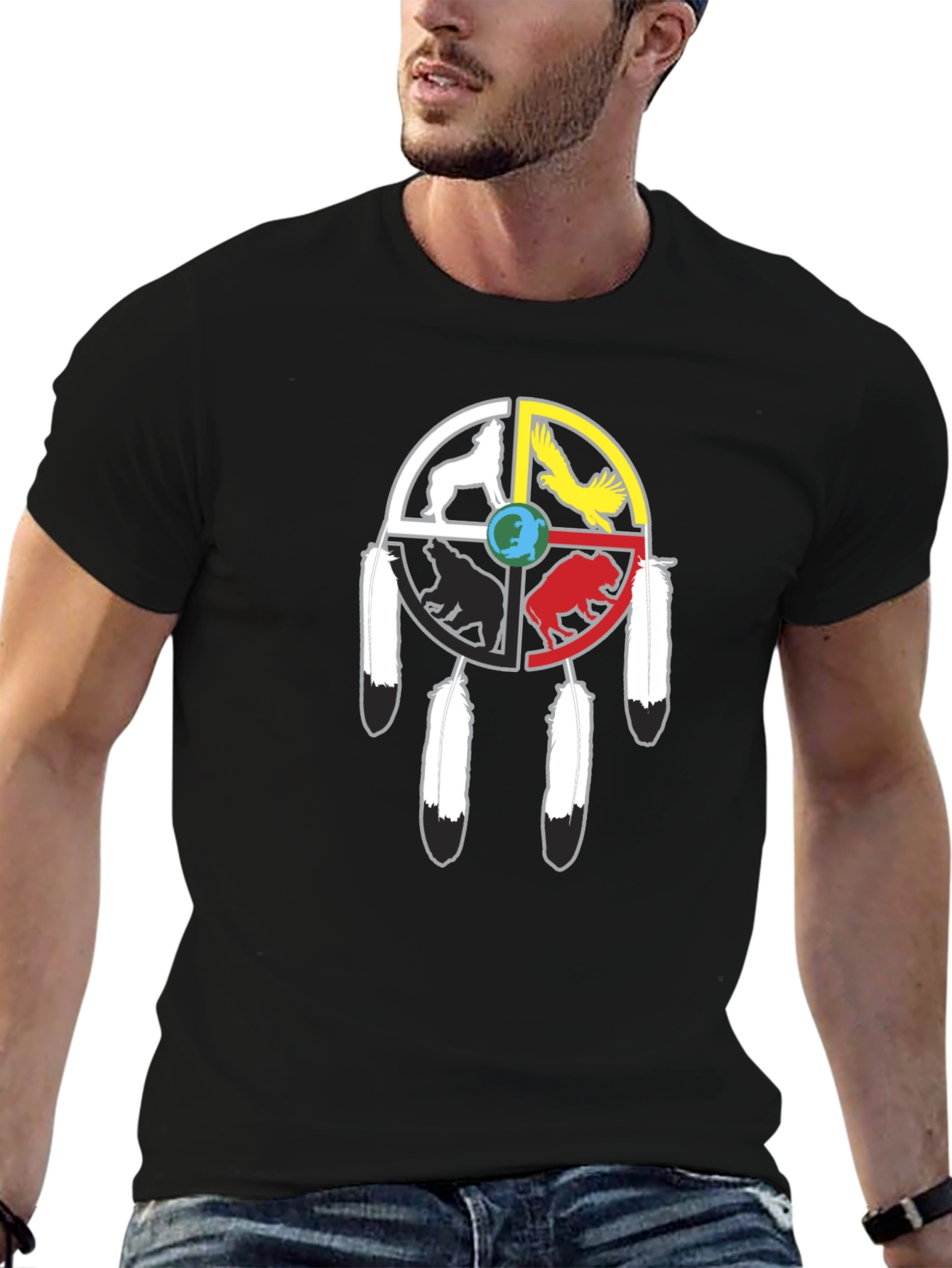 Medicine Wheel T-Shirt: Native American Symbolism