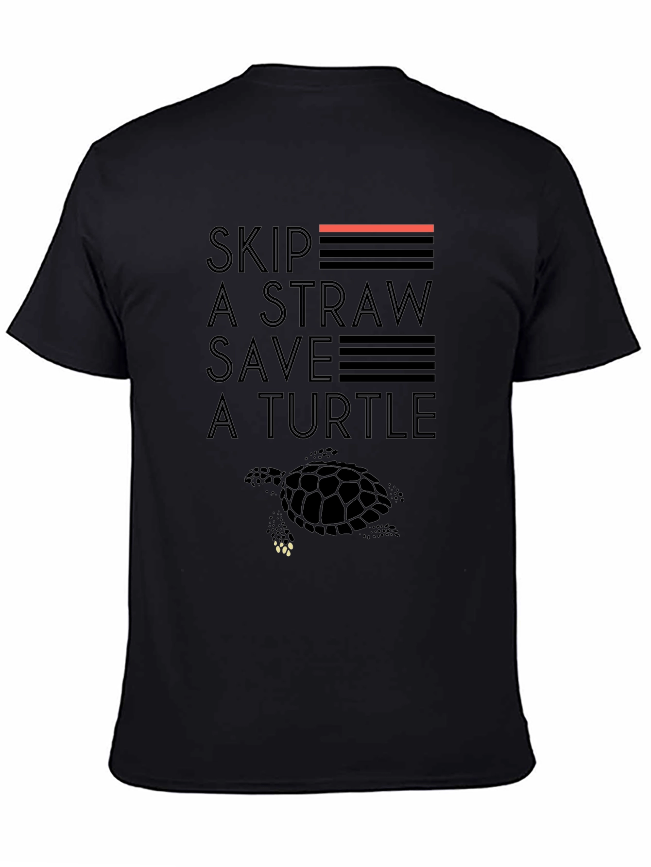 Skip a Straw Save a Turtle Graphic Tee