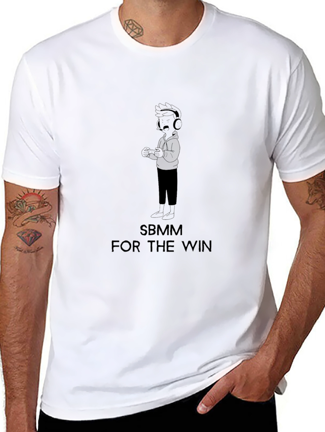 SBMM For the Win Black T-Shirt