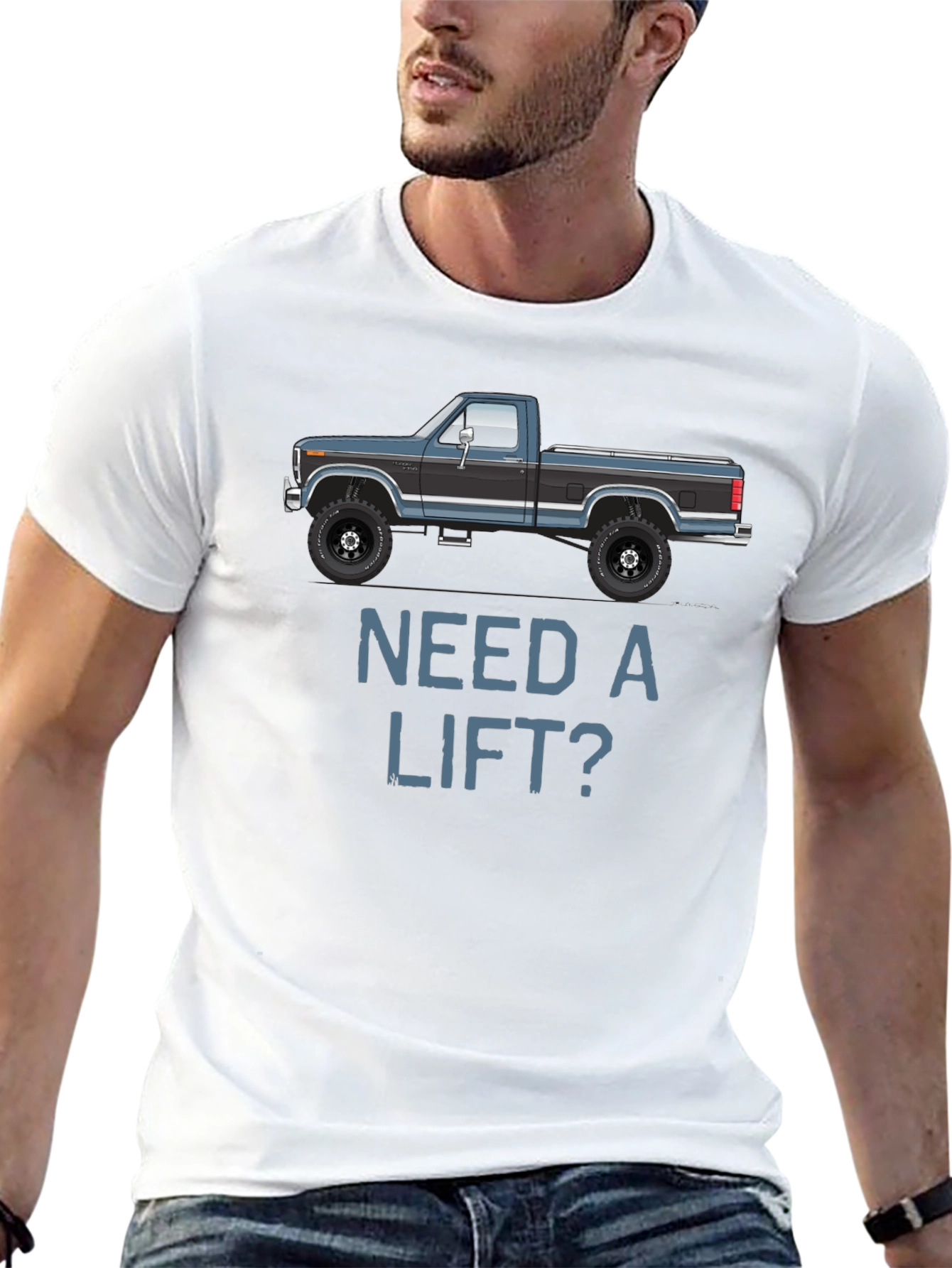 Need a Lift? Classic Truck Graphic Tee