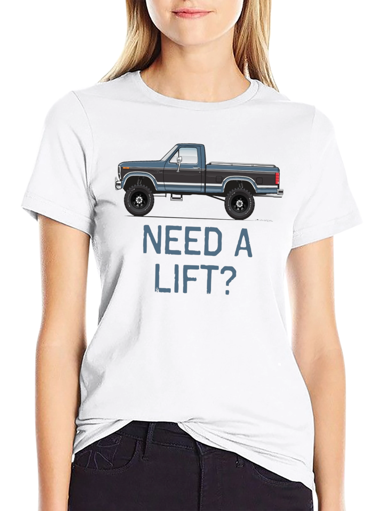 Need a Lift? Classic Truck Graphic Tee