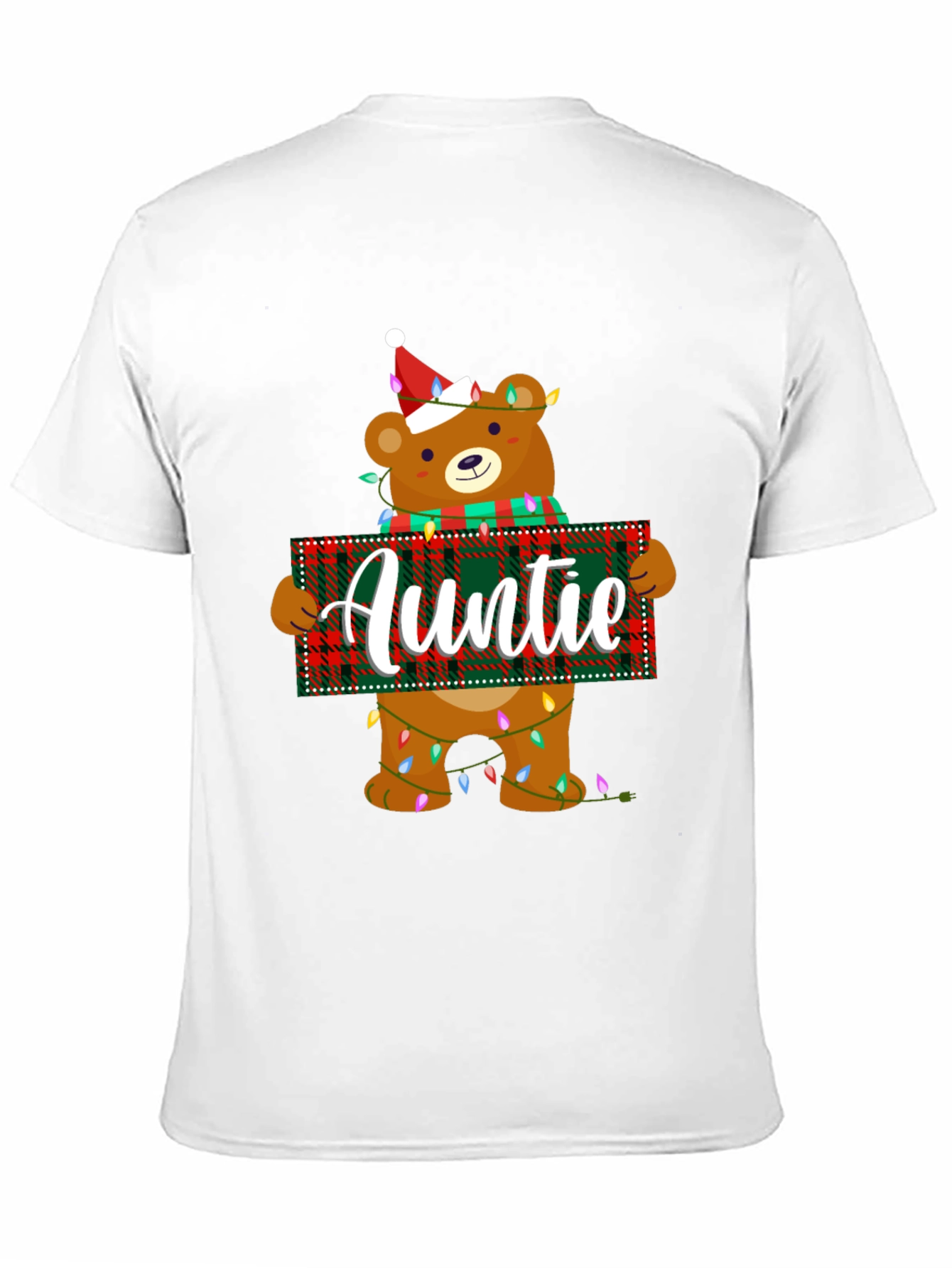 Auntie Christmas Bear T-Shirt