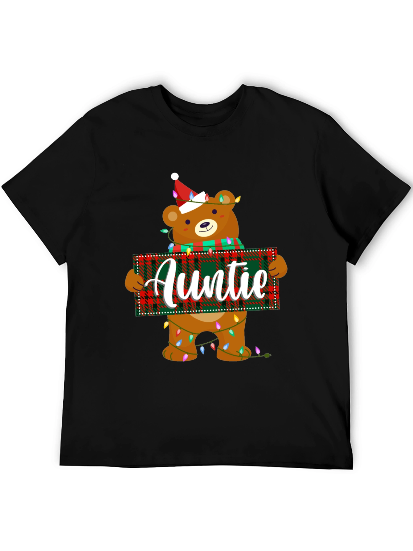 Auntie Christmas Bear T-Shirt