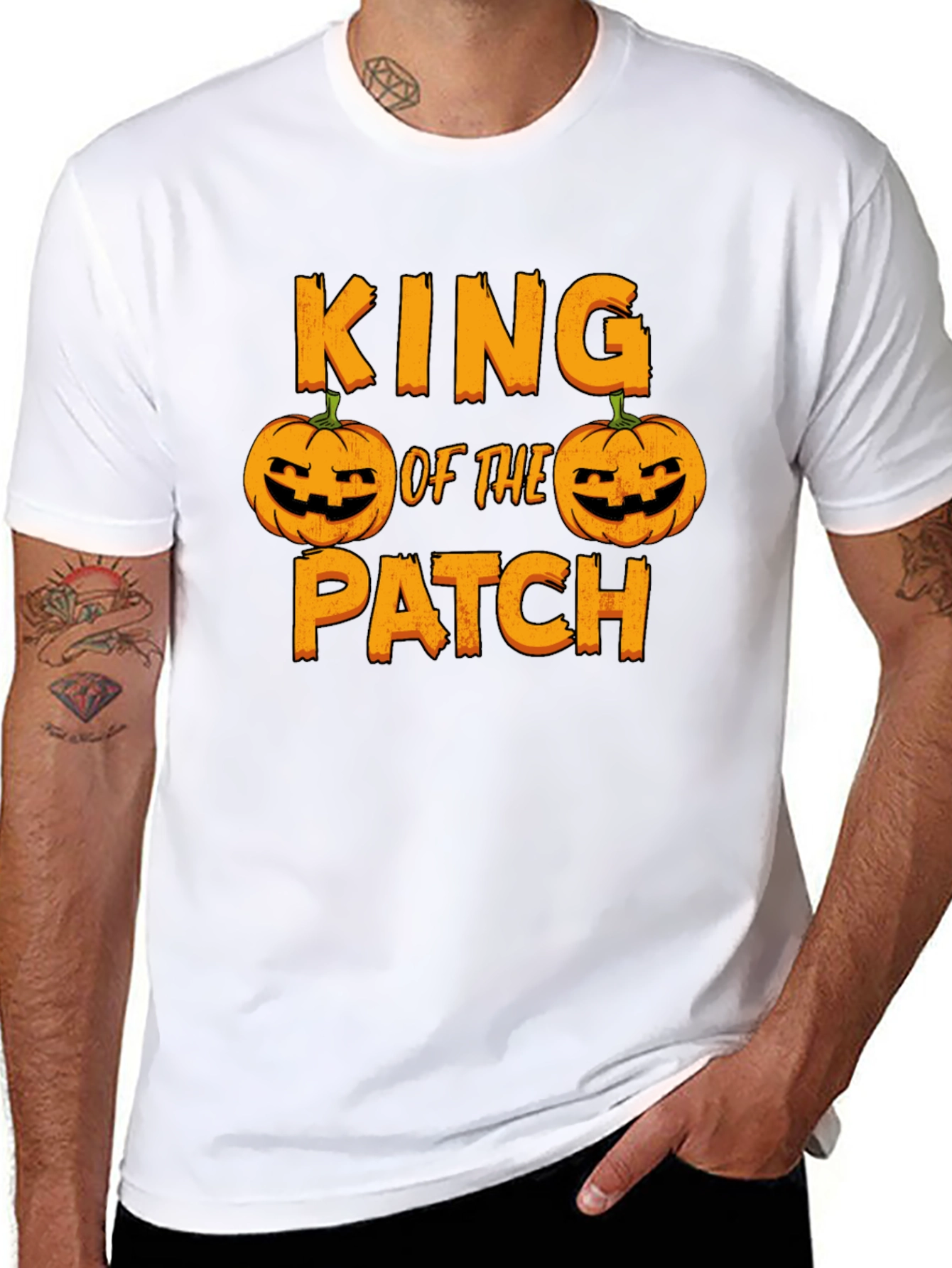 King of the Patch Halloween T-Shirt