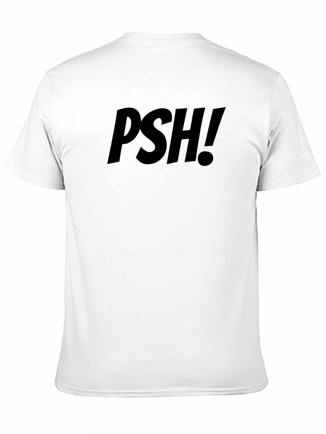 PSH! Graphic Tee - Mens Black T-Shirt
