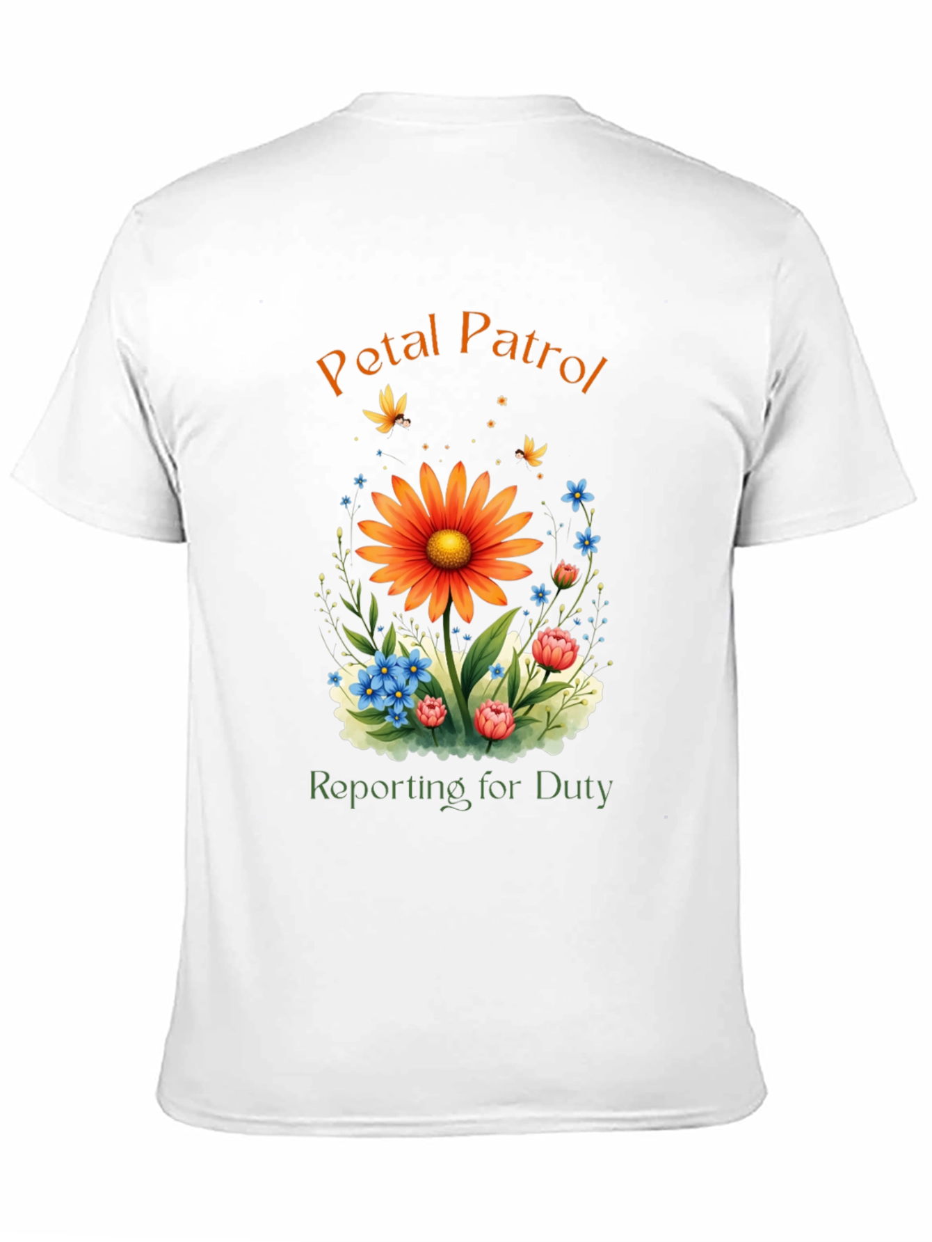 Petal Patrol T-Shirt - Floral Duty Tee