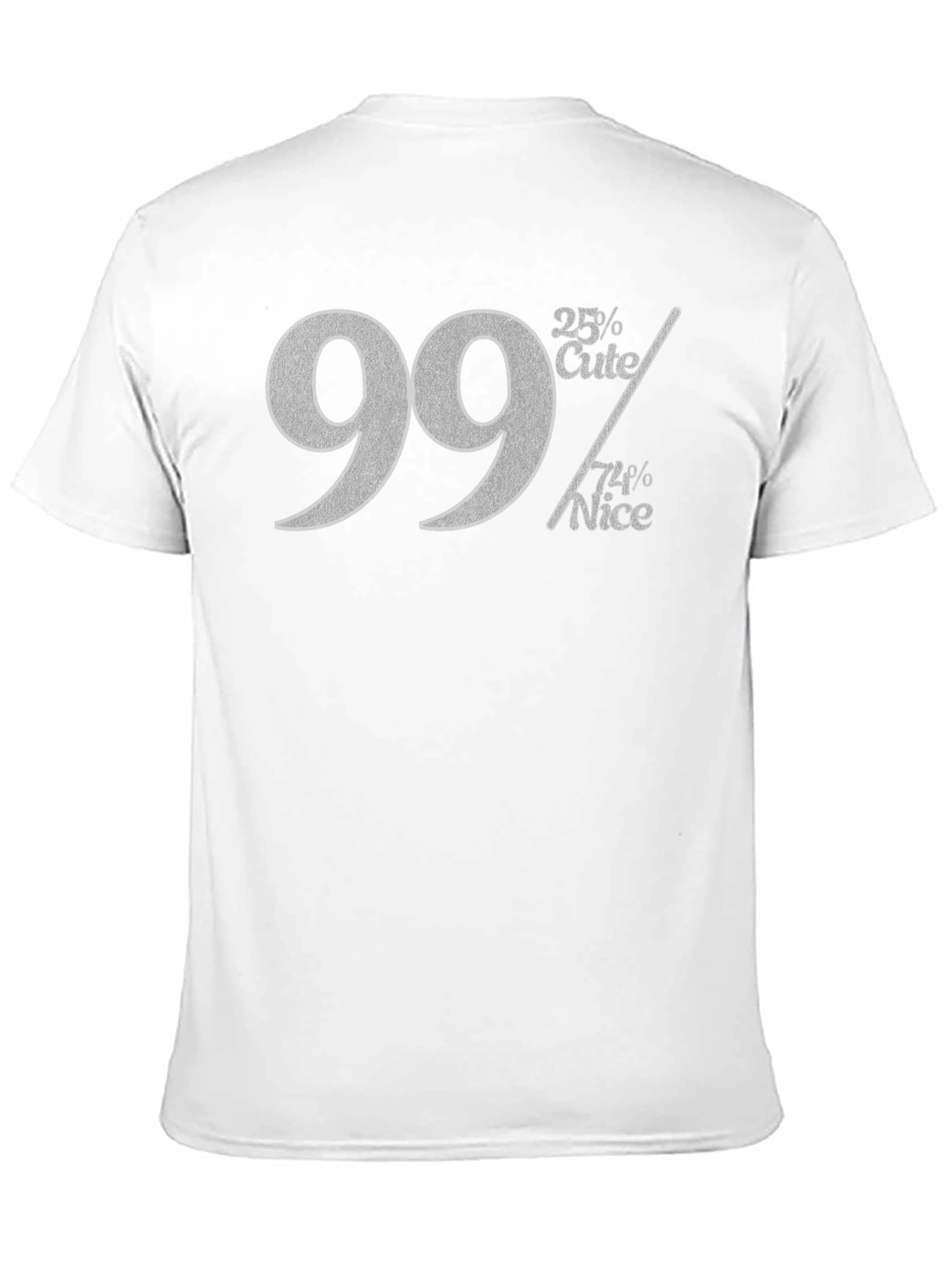 99% Cute Nice Graphic Novelty Mens T-Shirt