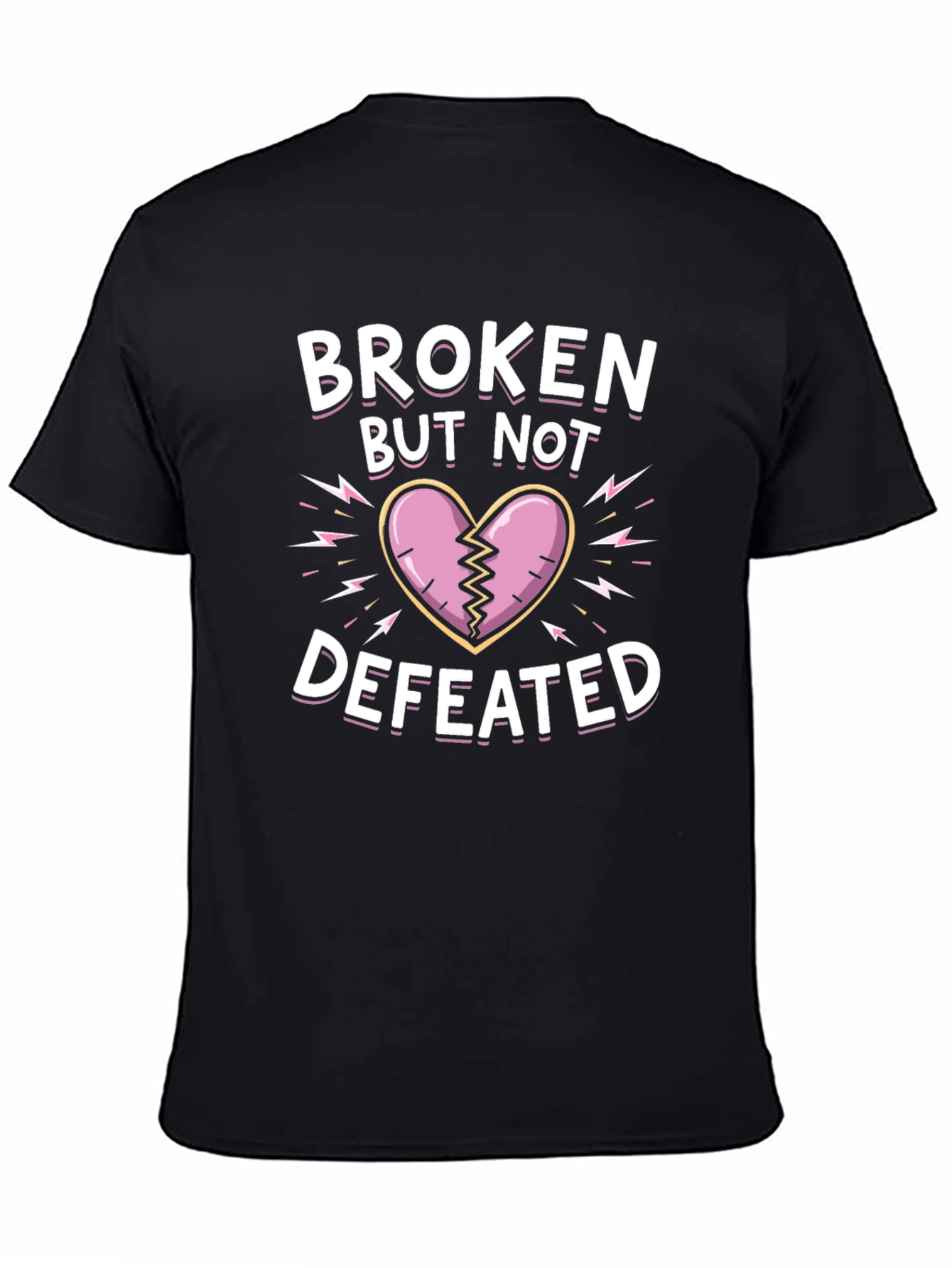 Broken But Not Defeated Graphic Tee