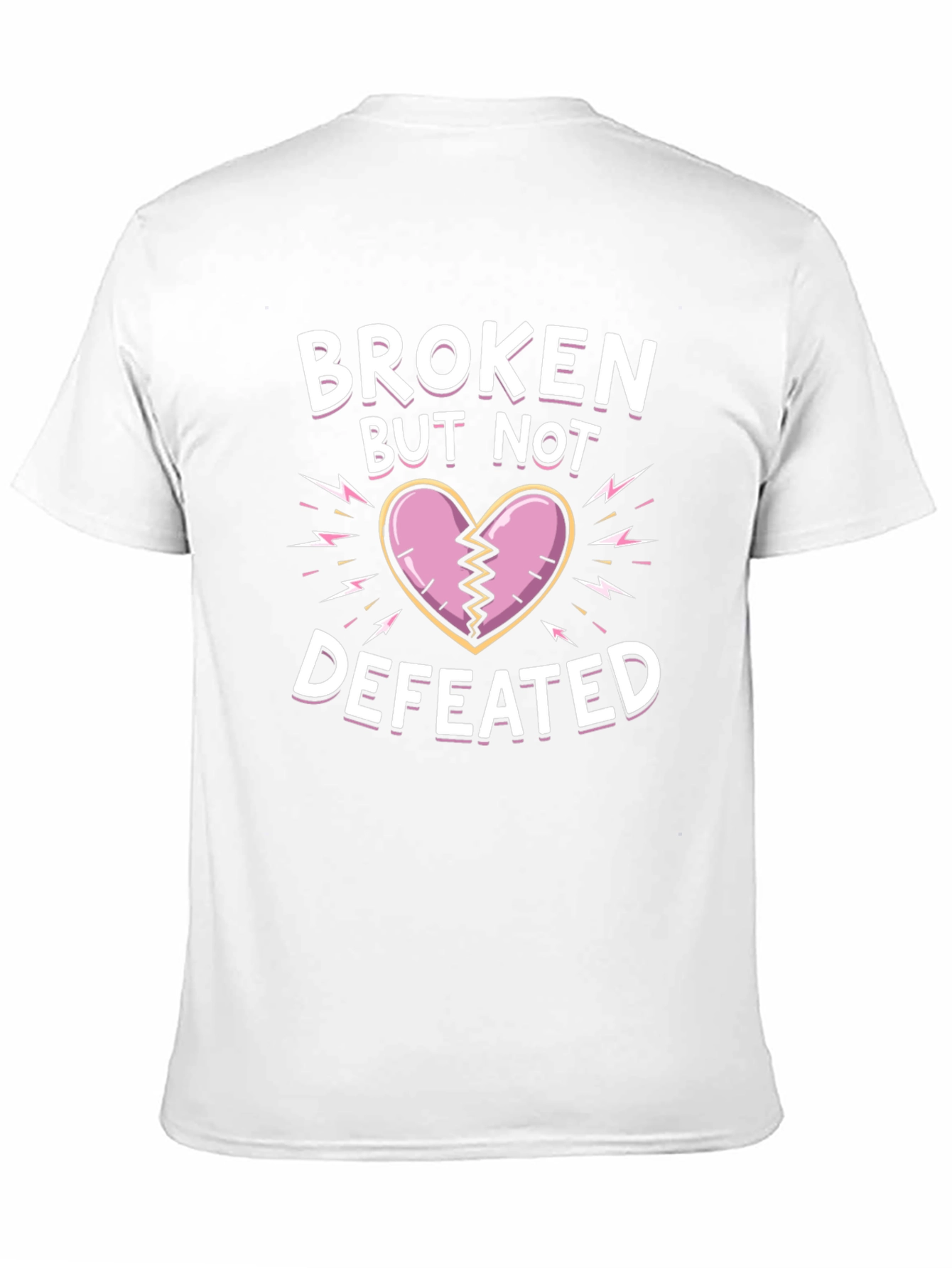 Broken But Not Defeated Graphic Tee