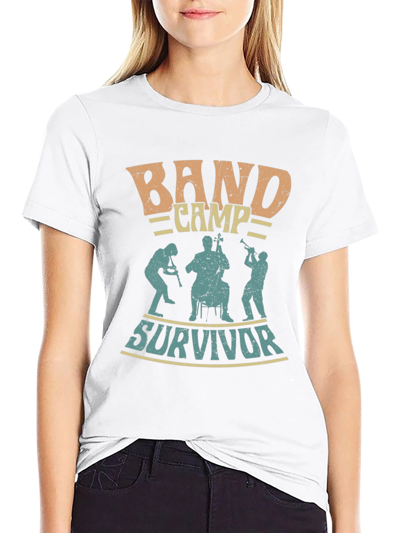 Band Camp Survivor Graphic Tee
