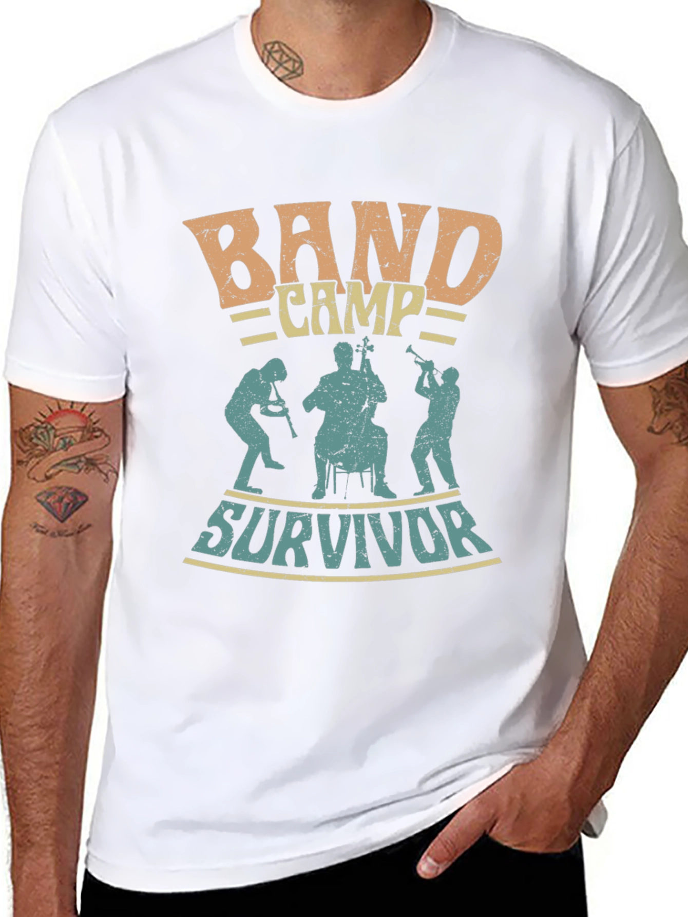 Band Camp Survivor Graphic Tee