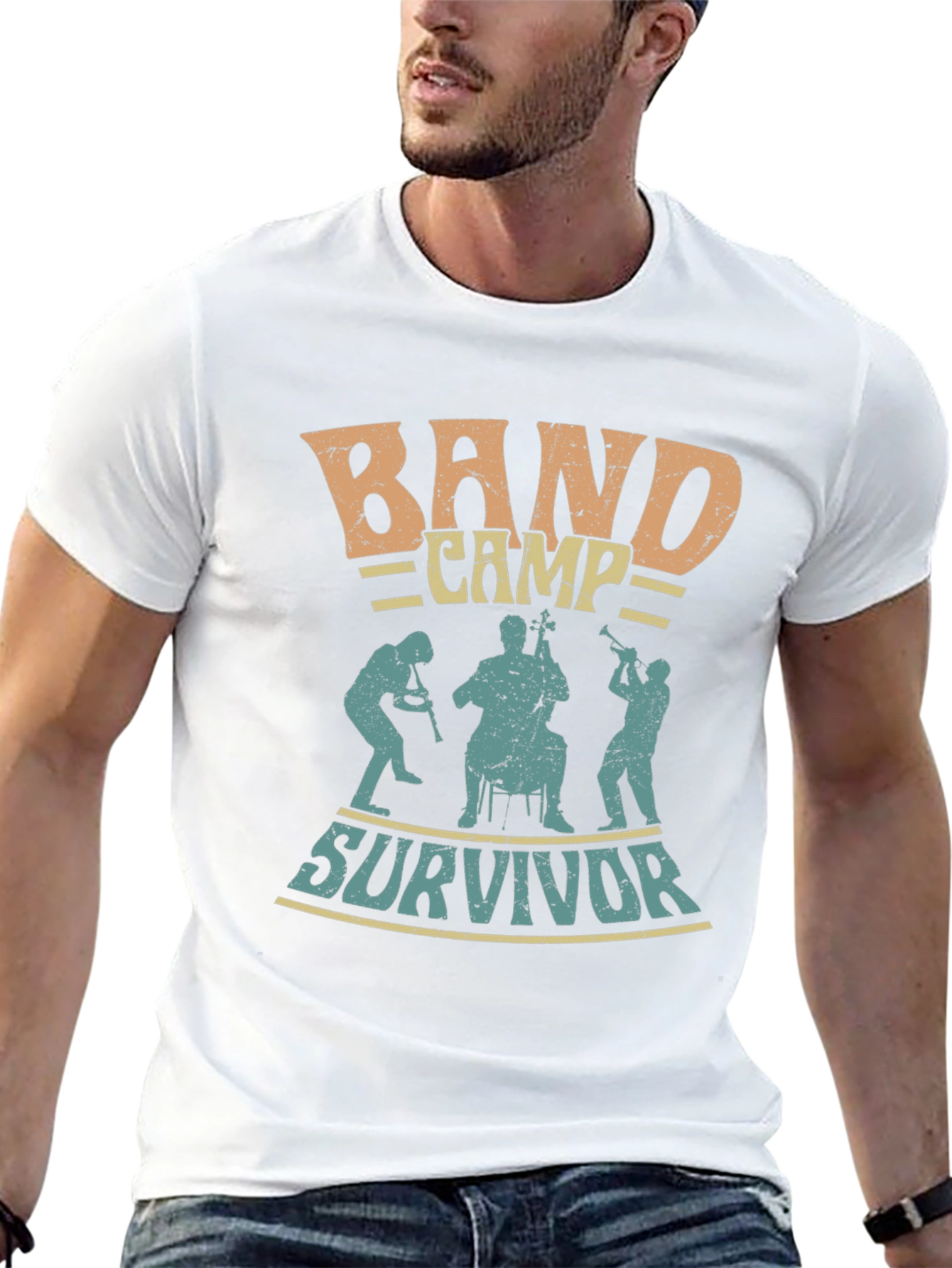 Band Camp Survivor Graphic Tee