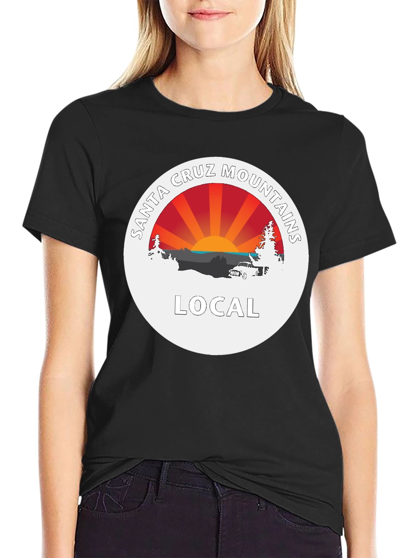Santa Cruz Mountains Local T-Shirt