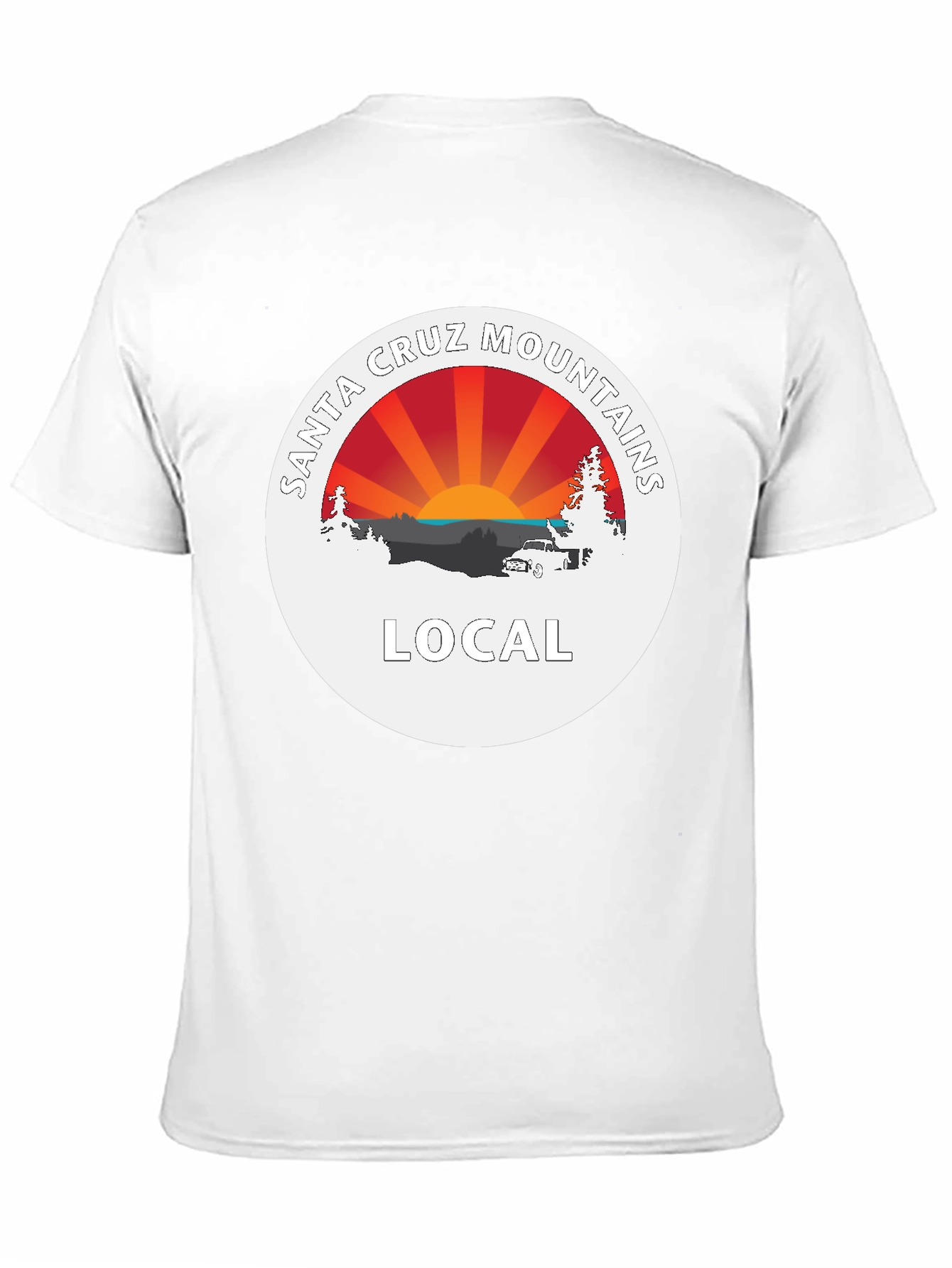 Santa Cruz Mountains Local T-Shirt