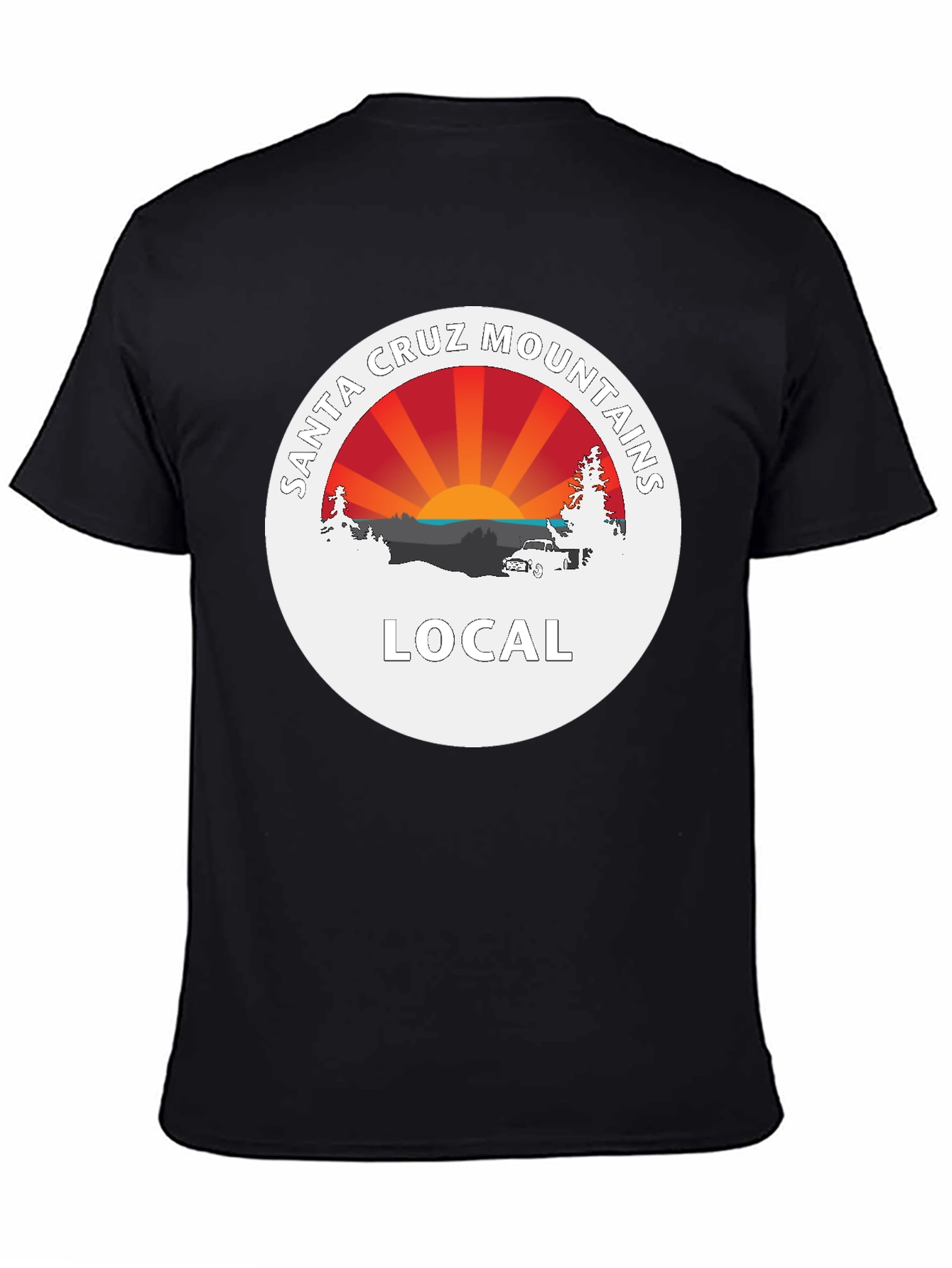Santa Cruz Mountains Local T-Shirt