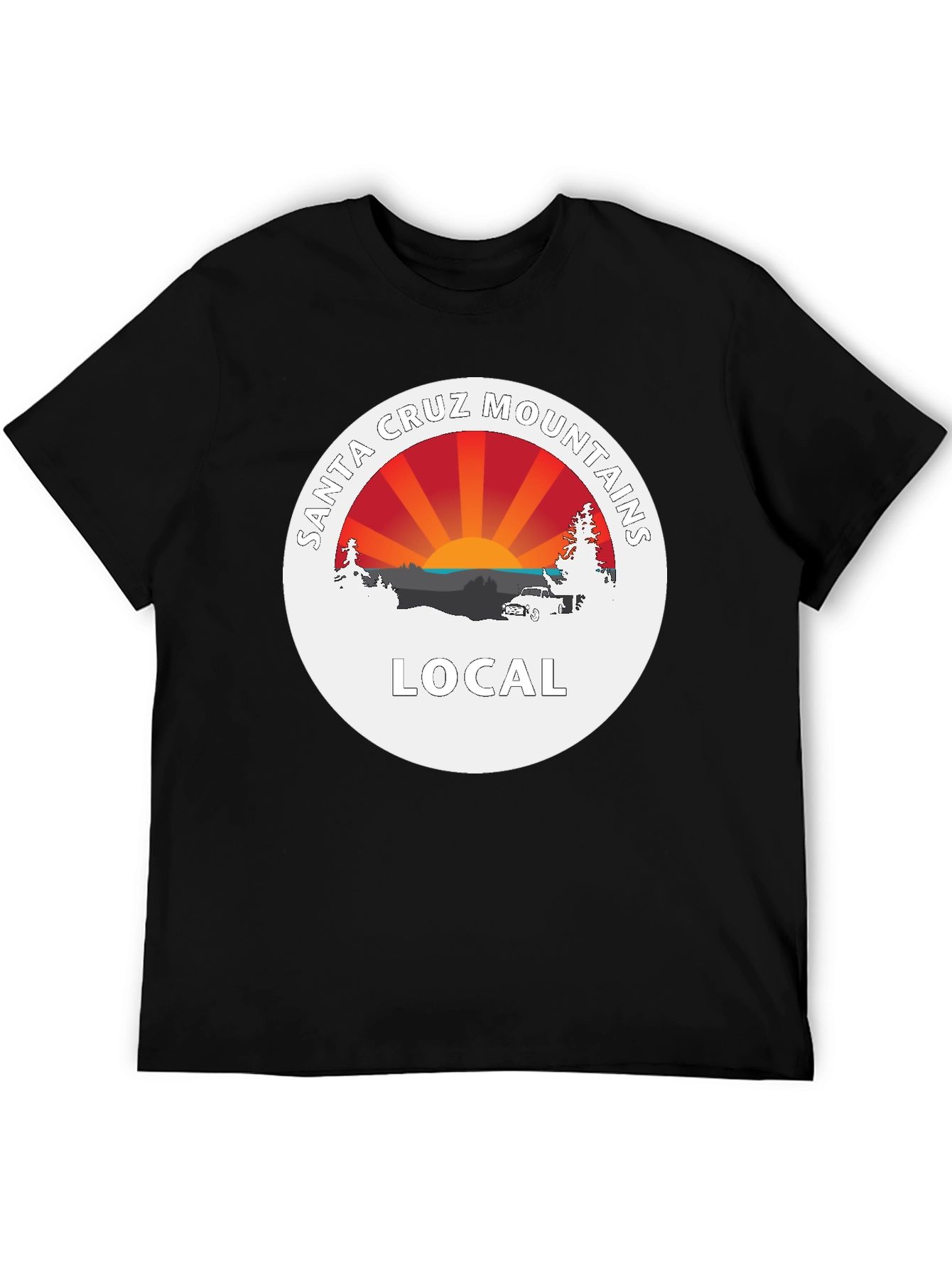 Santa Cruz Mountains Local T-Shirt