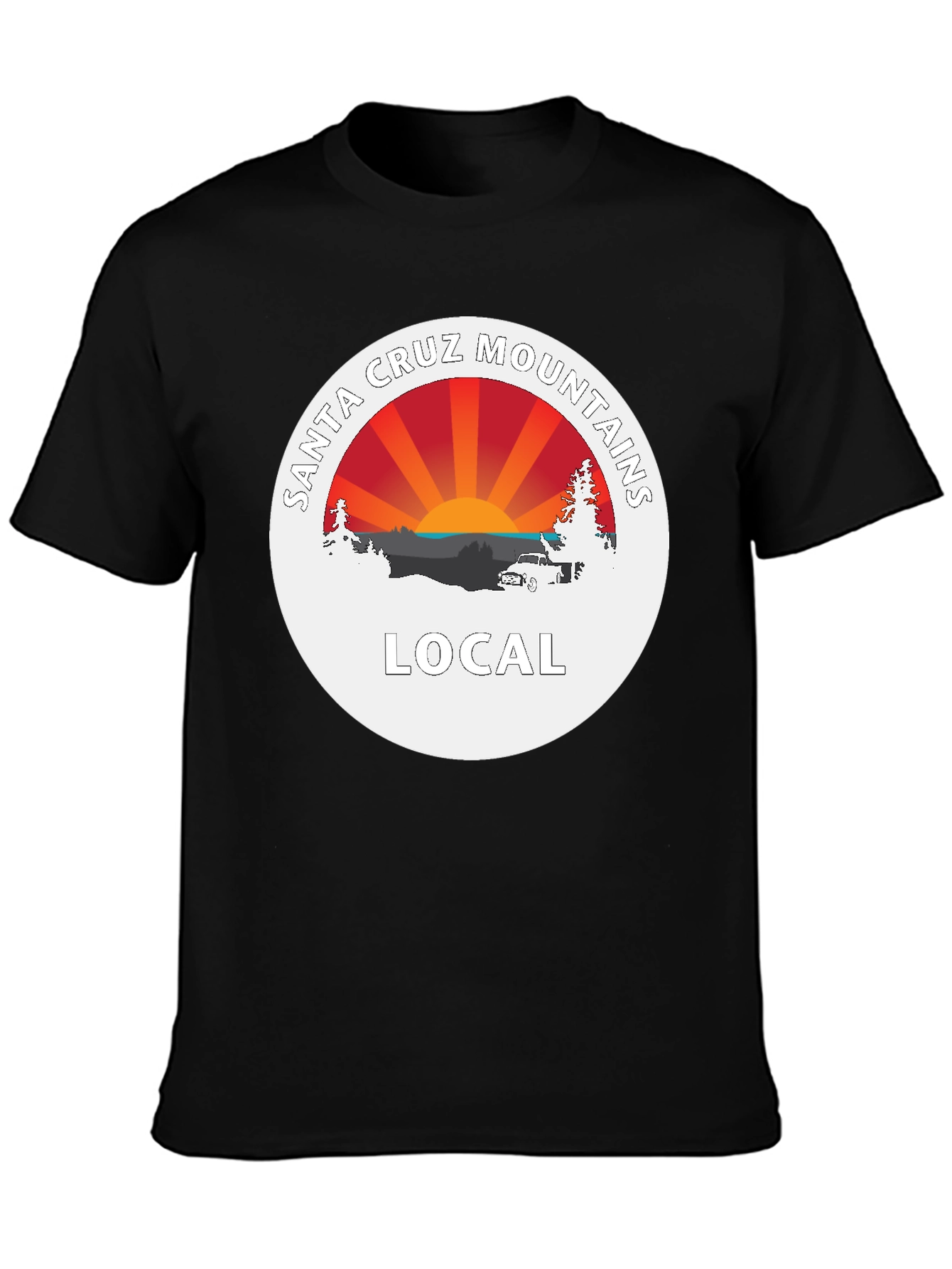 Santa Cruz Mountains Local T-Shirt